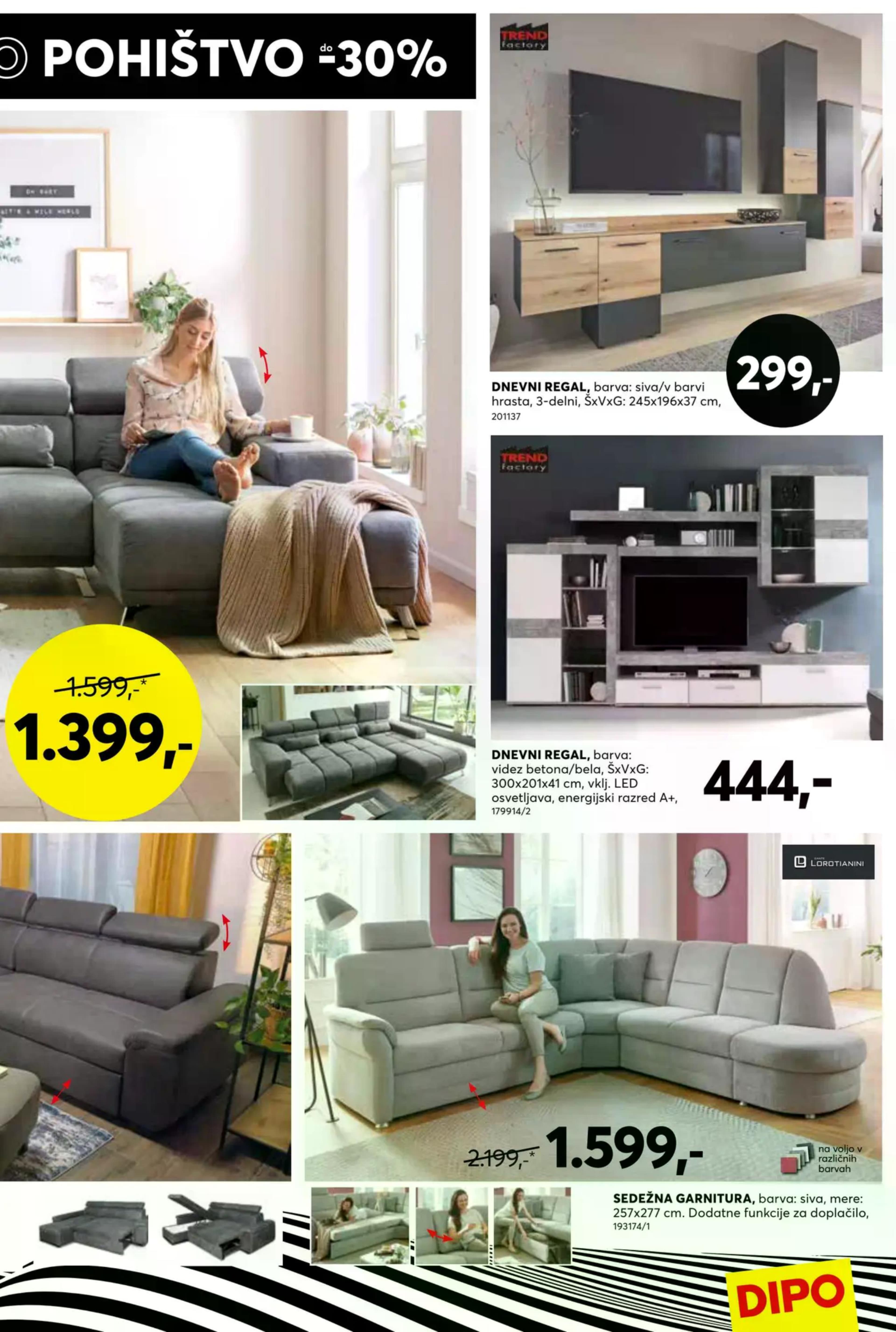 Page from catalog: Kuhinje do -60%