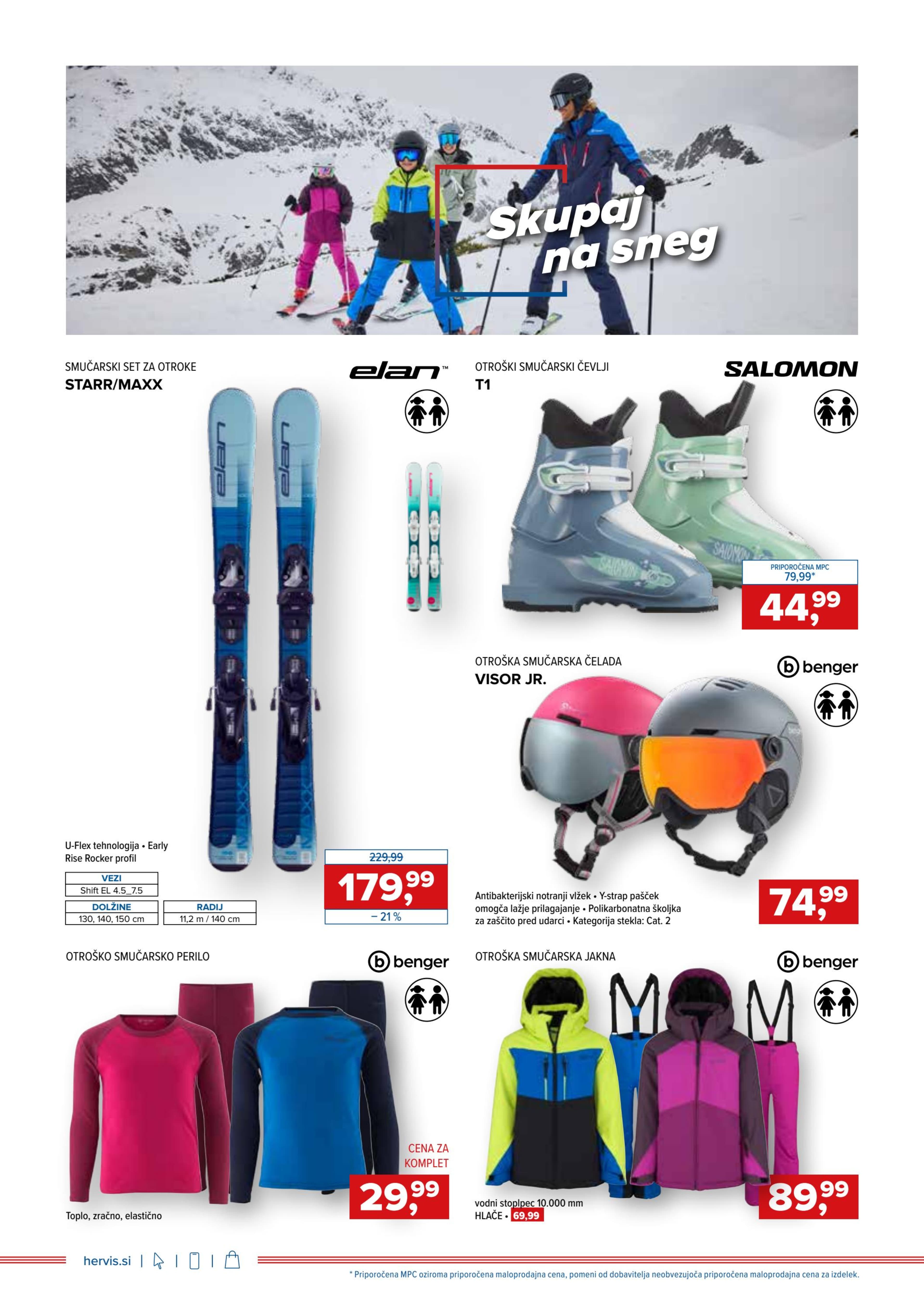 Stran 4. Hervis kataloga - Akcije od 12.11. do 18.11.2025.