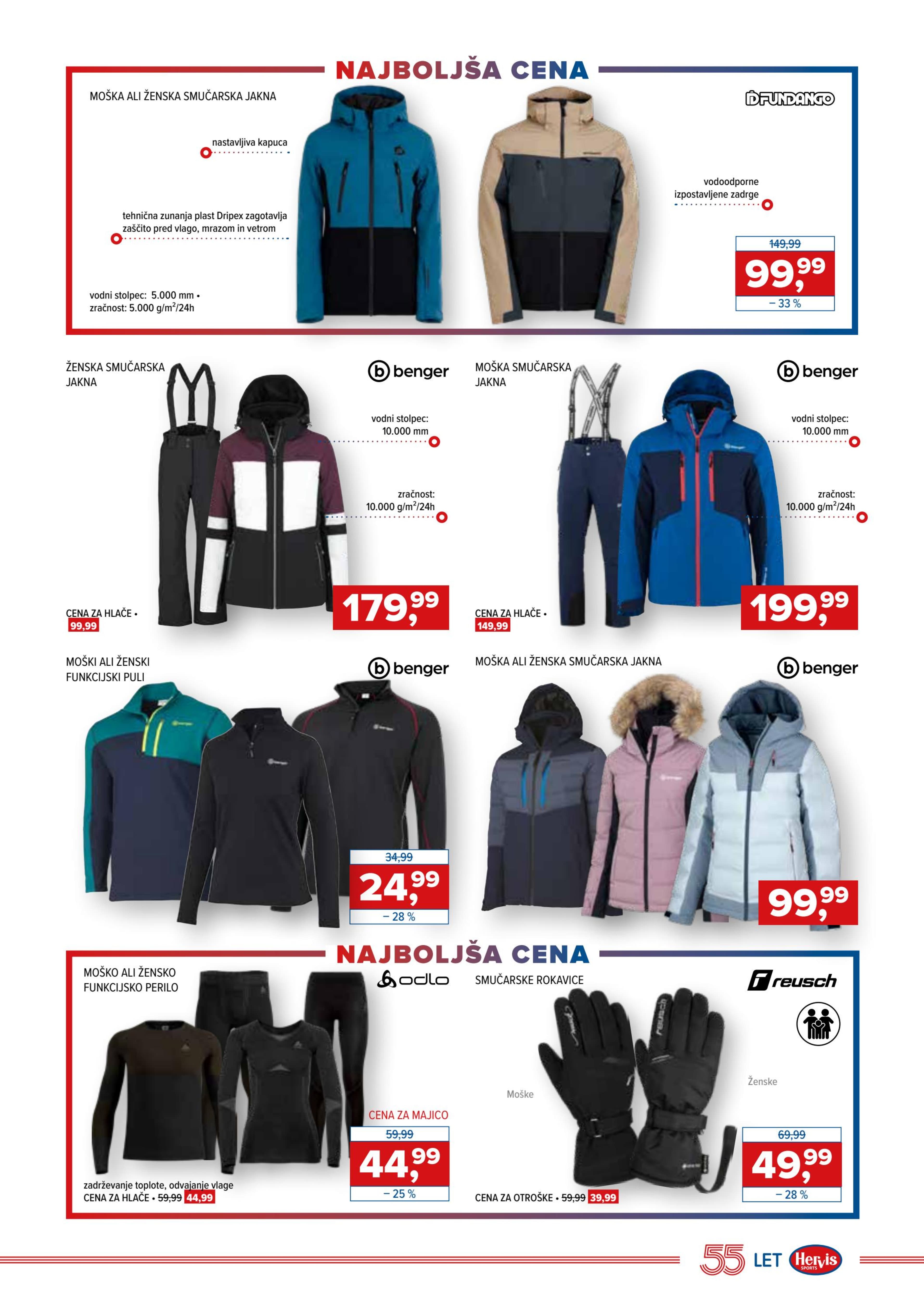 Stran 5. Hervis kataloga - Akcije od 12.11. do 18.11.2025.