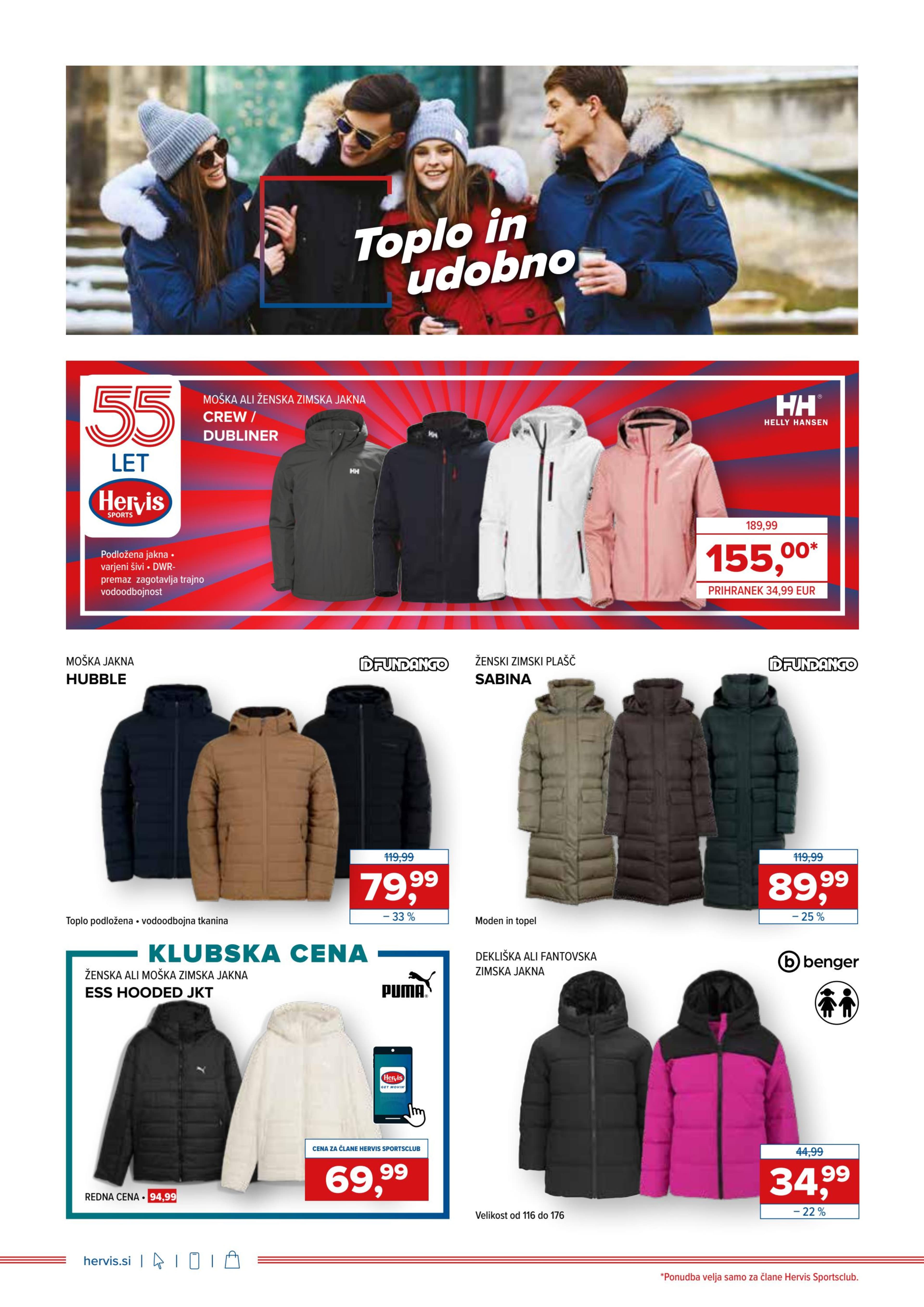 Stran 6. Hervis kataloga - Akcije od 12.11. do 18.11.2025.