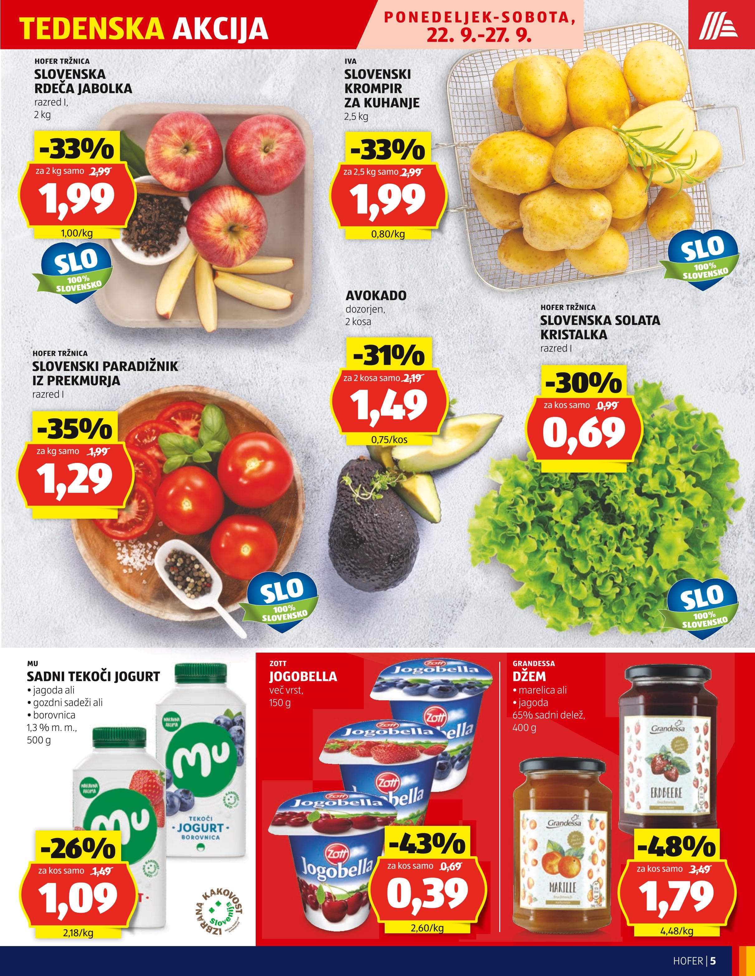 Page from catalog: Akcijska ponudba