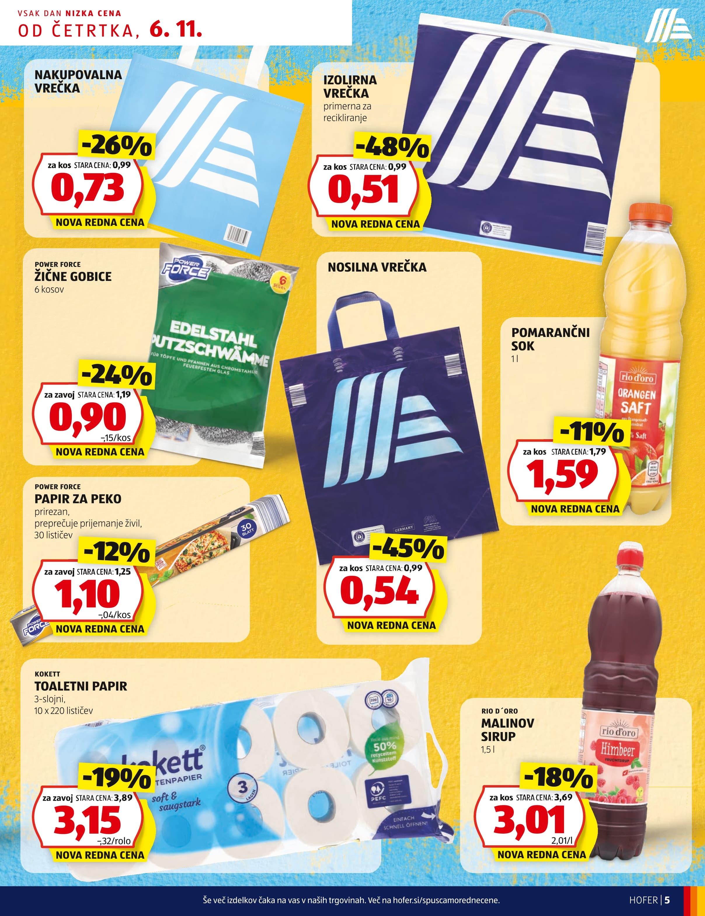 Page from catalog: Akcijska ponudba