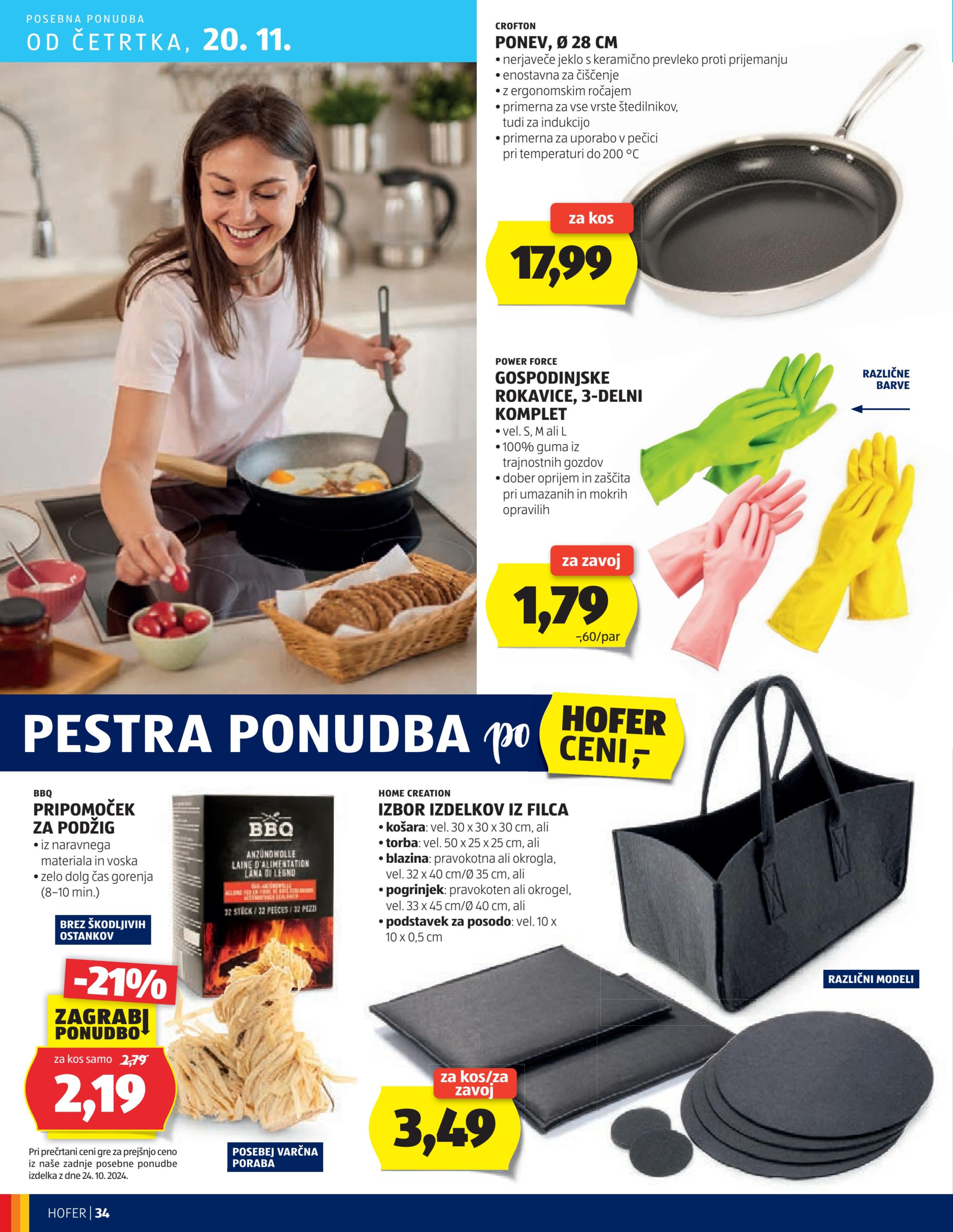 Stran 34. Hofer kataloga - Akcije od 13.11. do 22.11.2025.