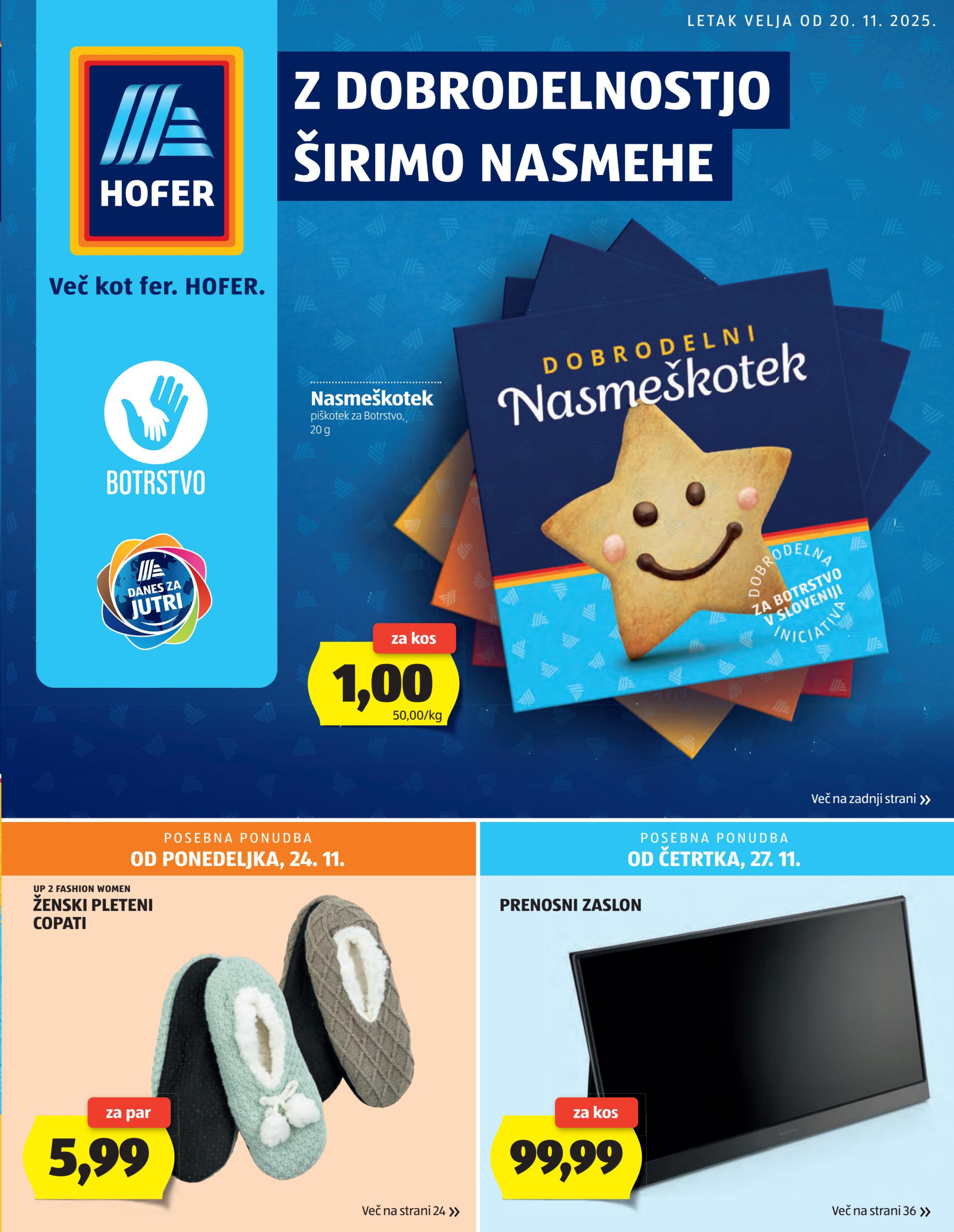 Page from catalog: Več kot fer