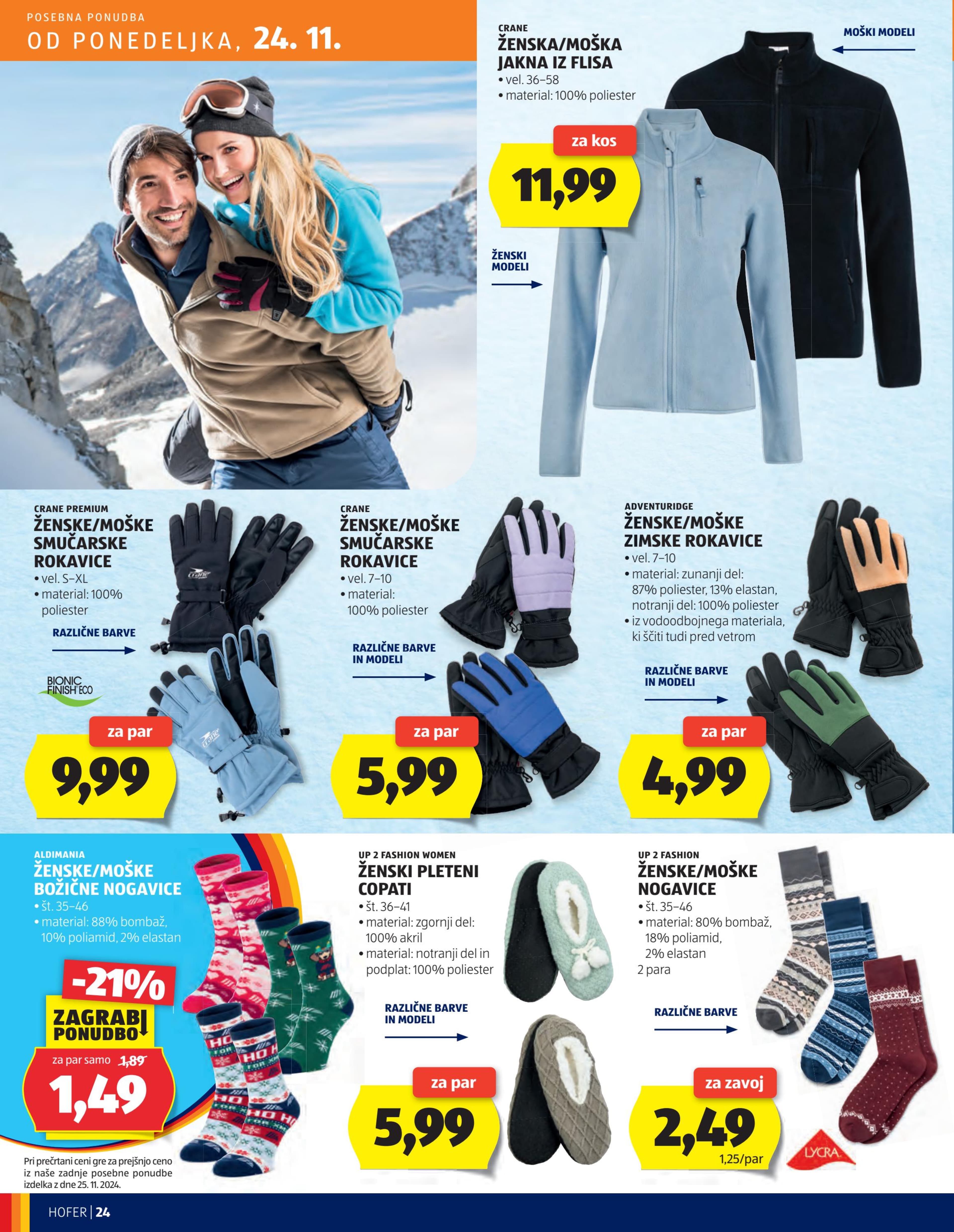 Stran 24. Hofer kataloga - Akcije od 20.11. do 29.11.2025.