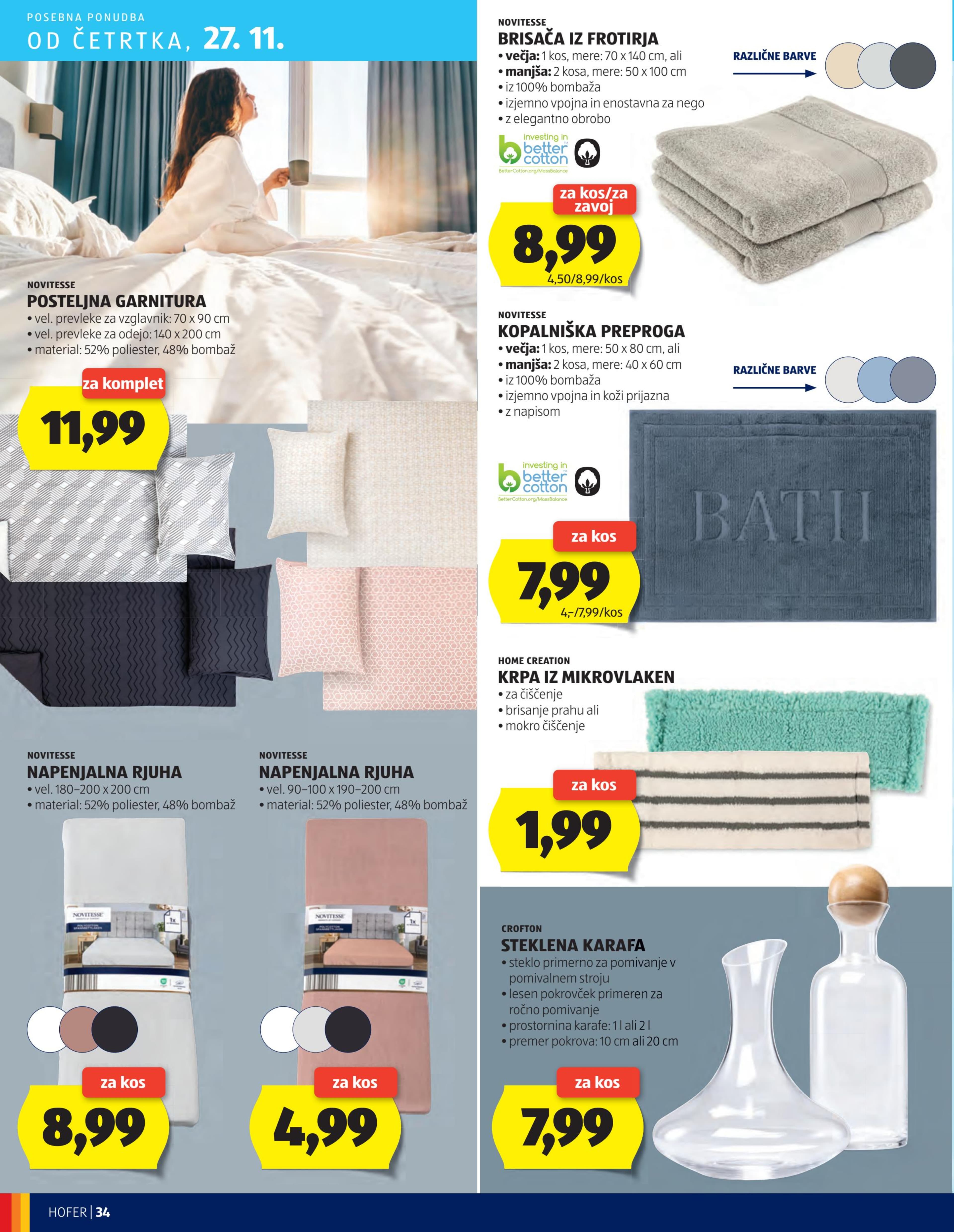Stran 34. Hofer kataloga - Akcije od 20.11. do 29.11.2025.