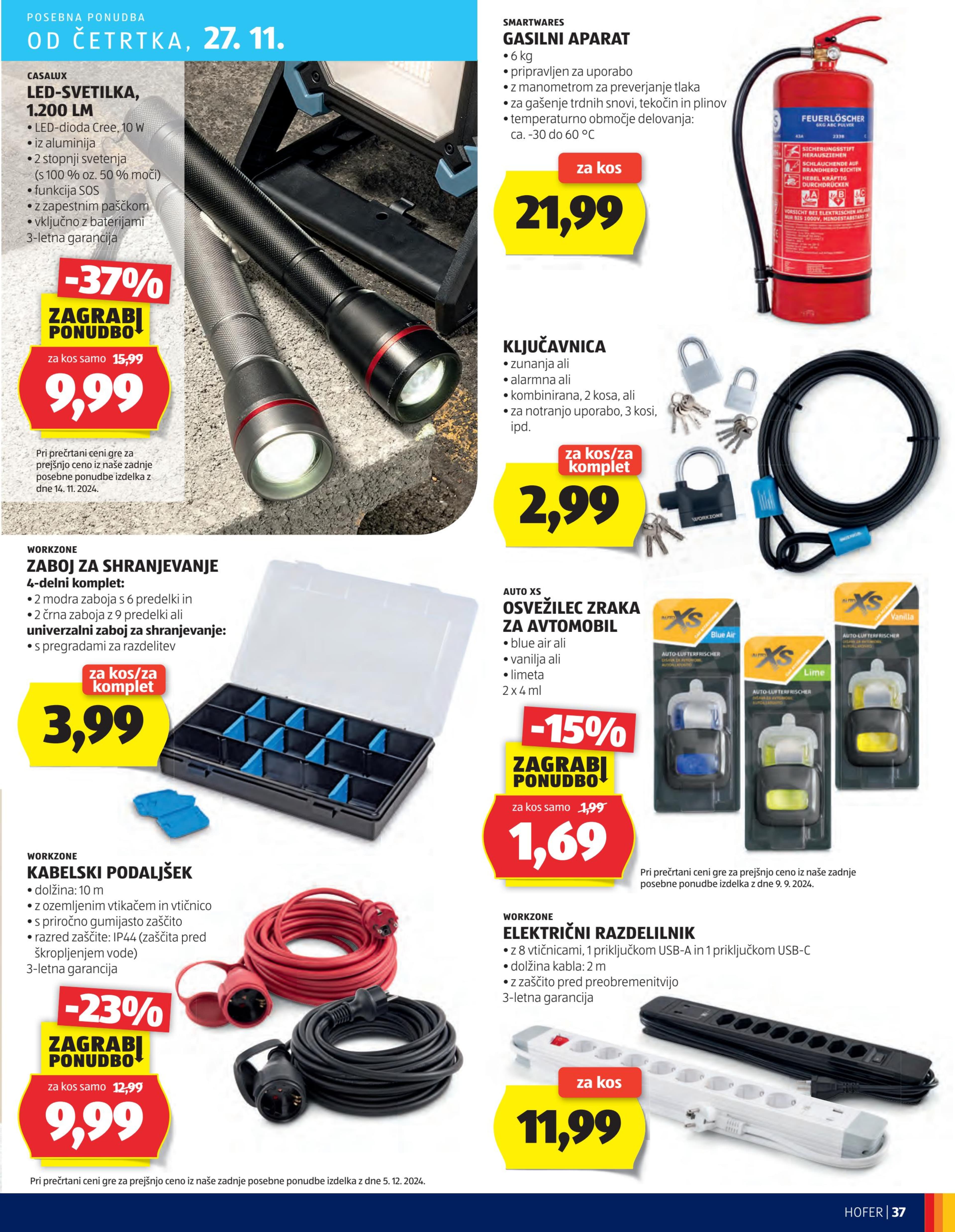 Stran 37. Hofer kataloga - Akcije od 20.11. do 29.11.2025.