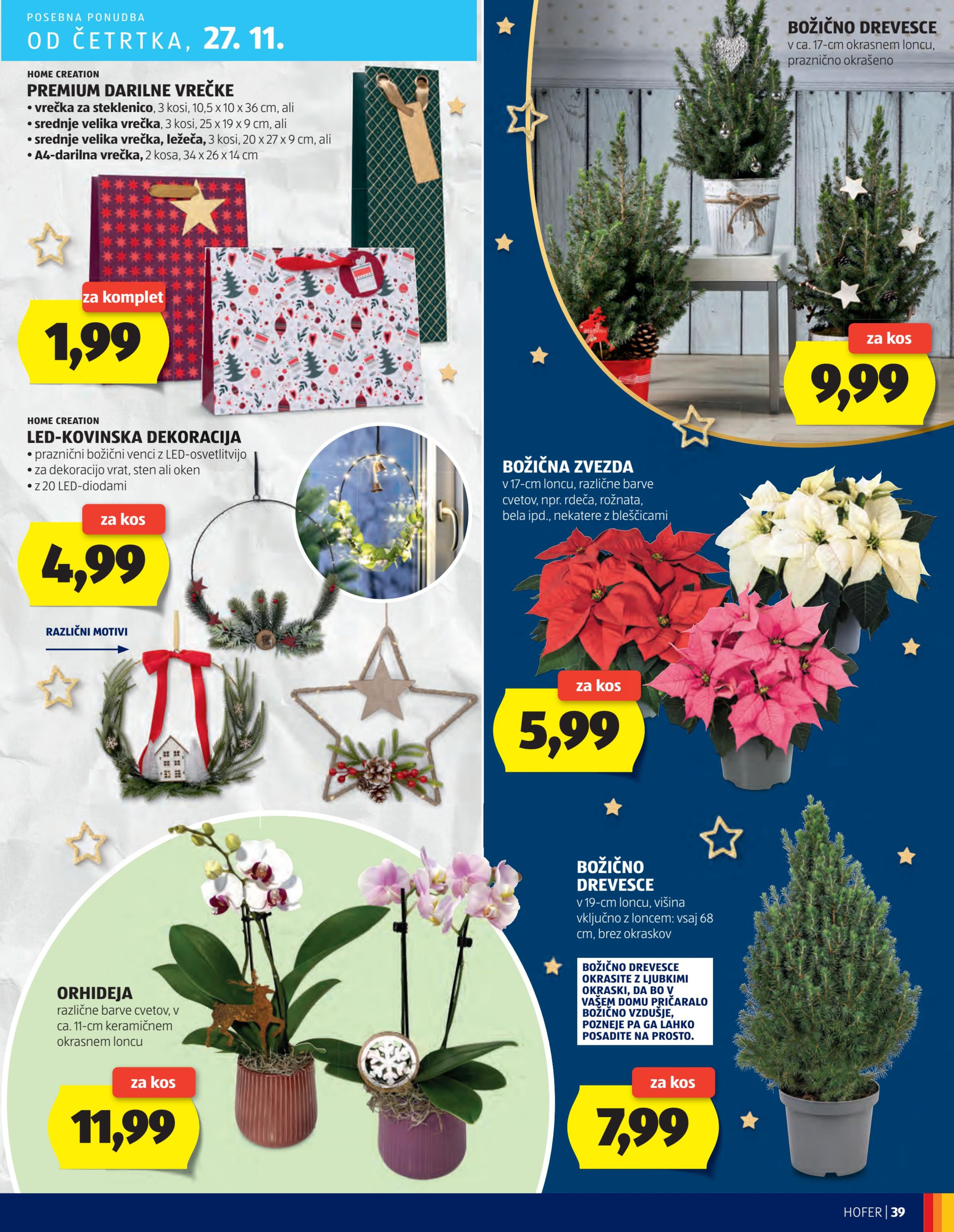 Stran 39. Hofer kataloga - Akcije od 20.11. do 29.11.2025.