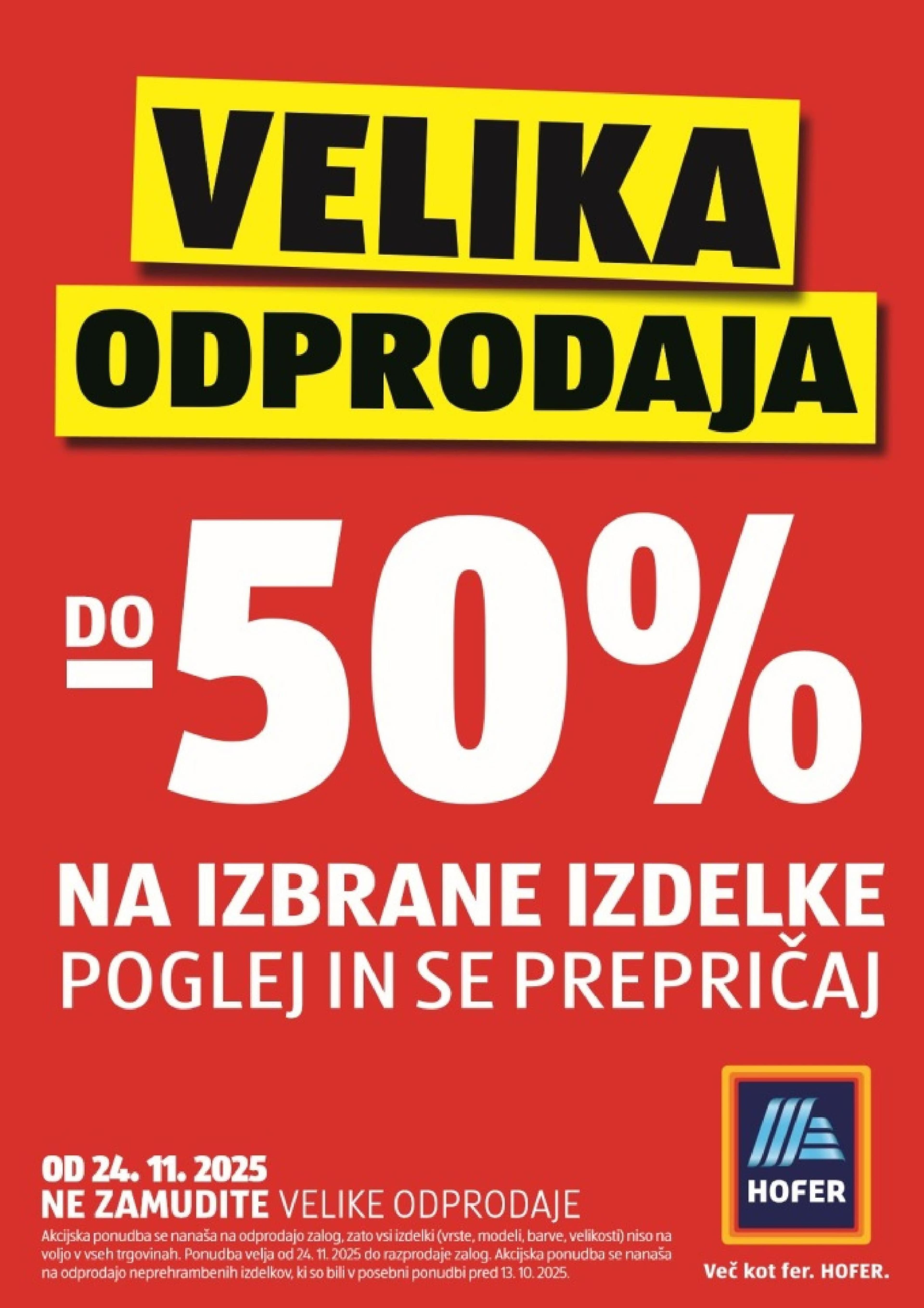 Stran 41. Hofer kataloga - Akcije od 20.11. do 29.11.2025.