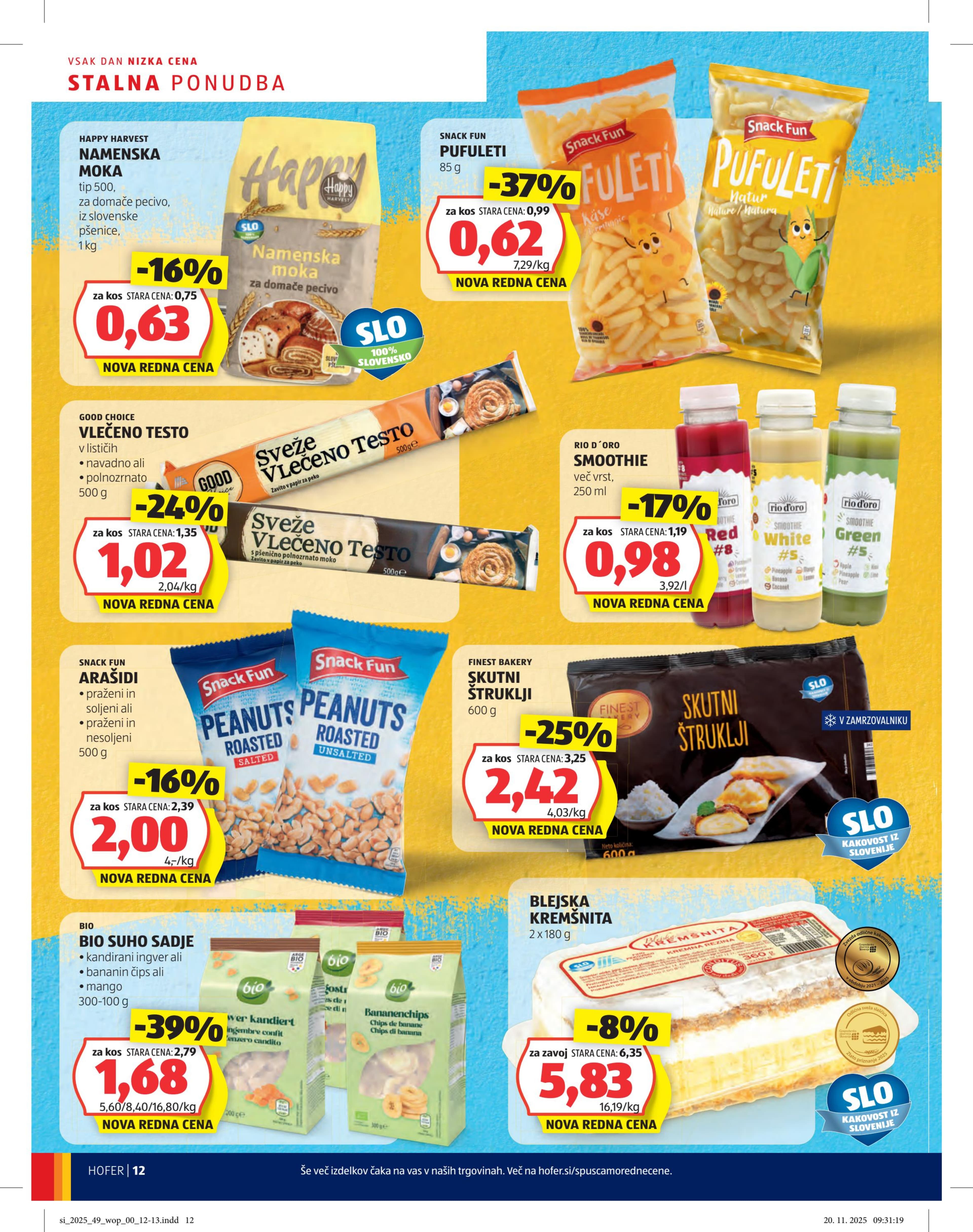 Page from catalog: Več kot fer