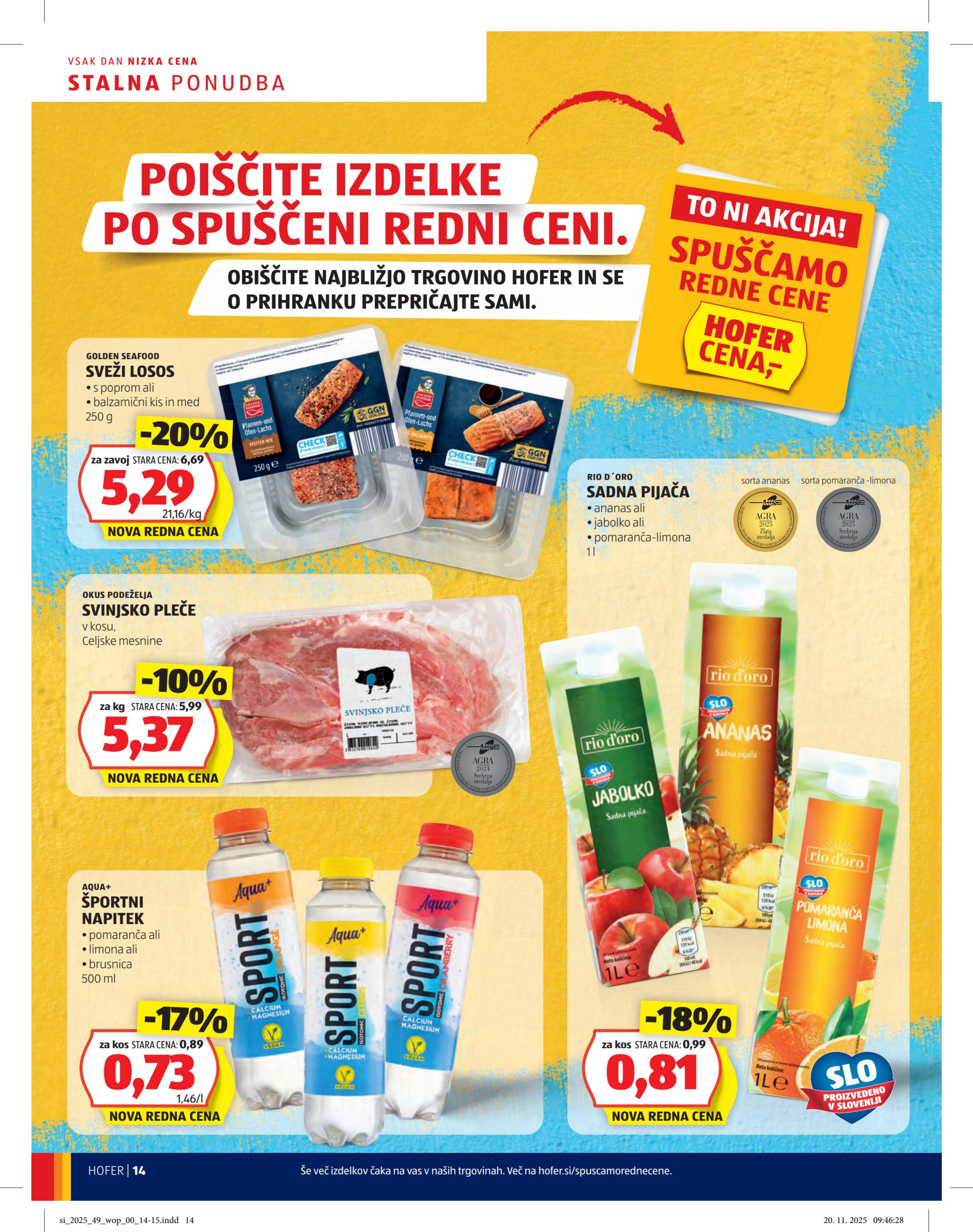 Page from catalog: Več kot fer