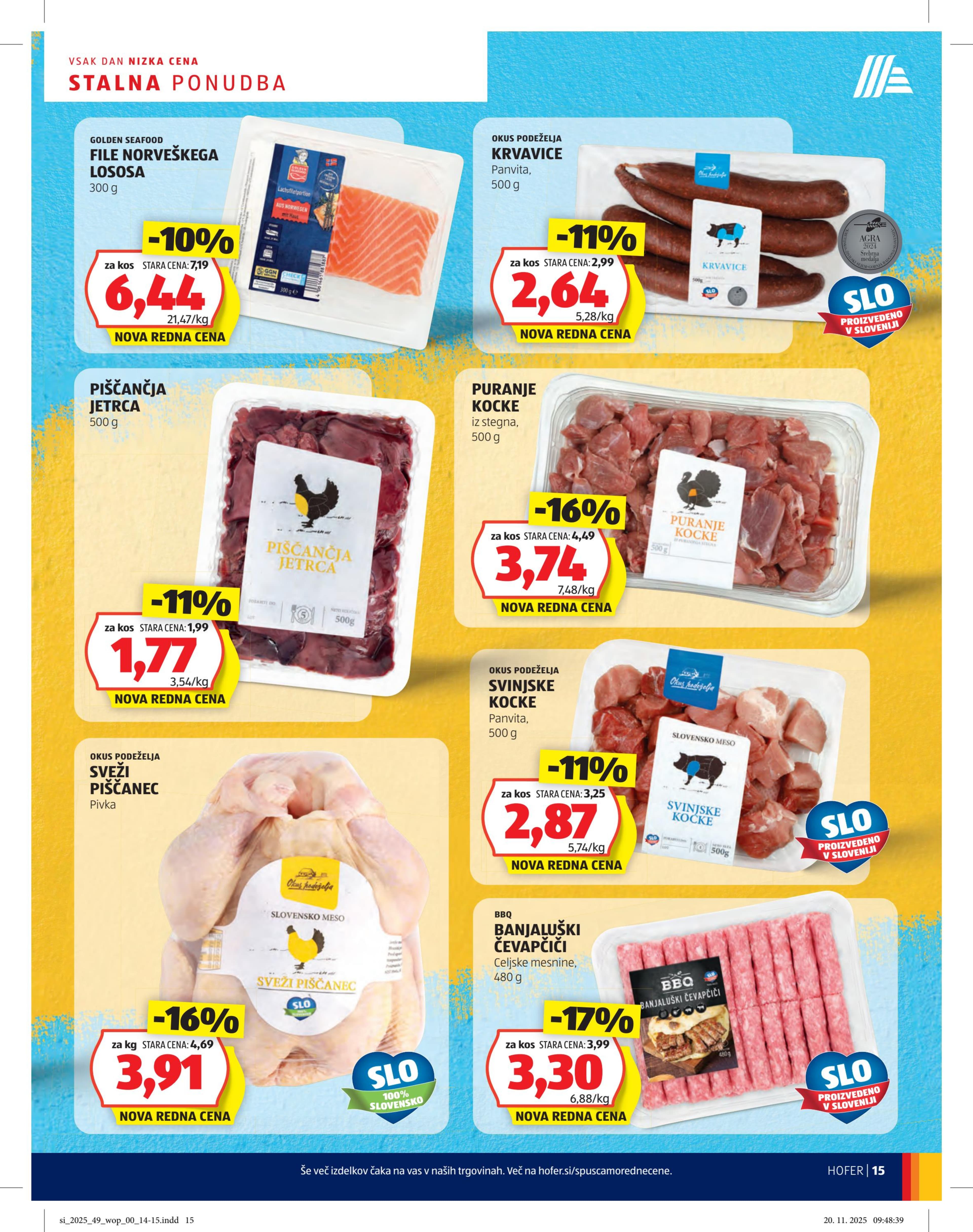 Page from catalog: Več kot fer