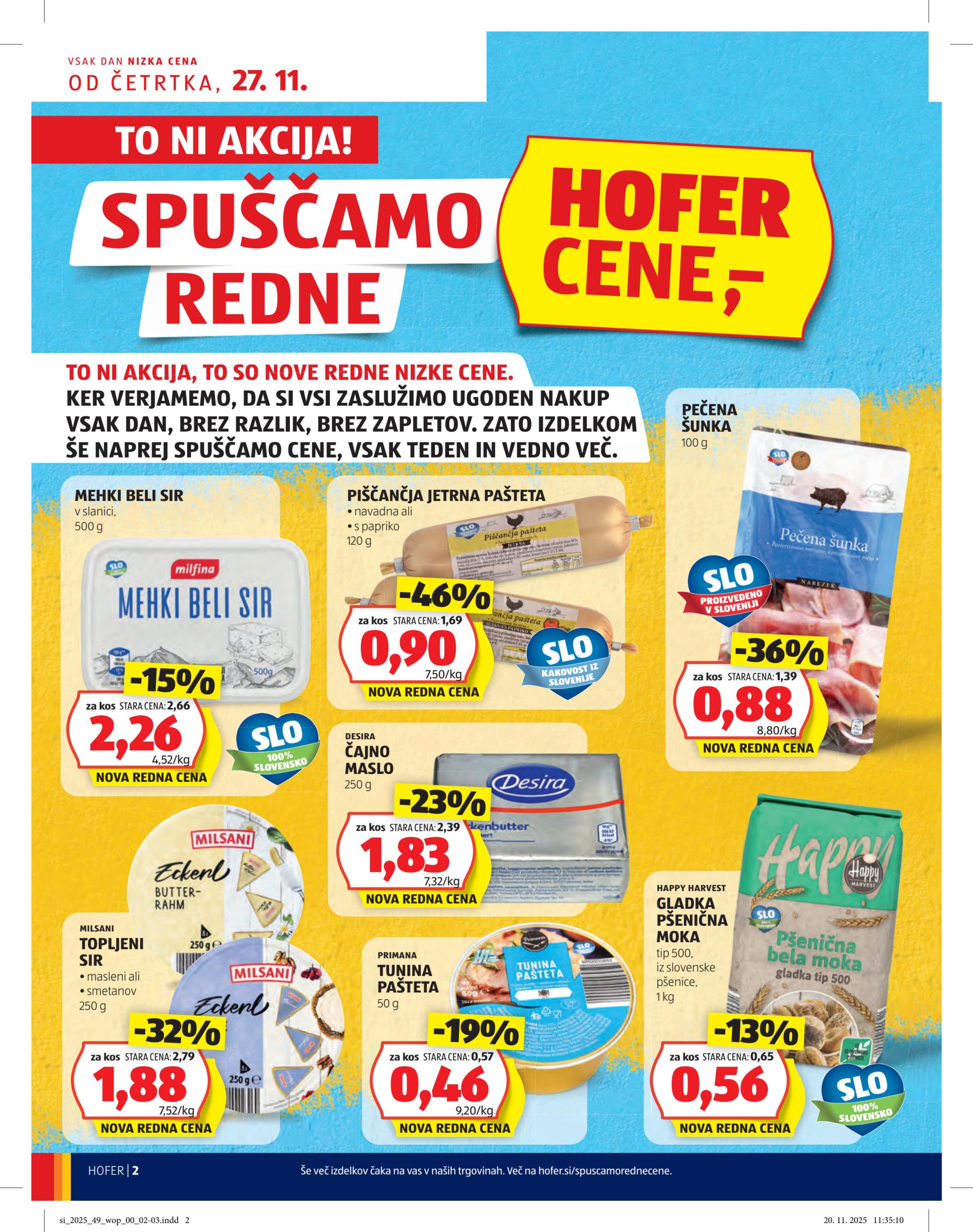 Page from catalog: Več kot fer