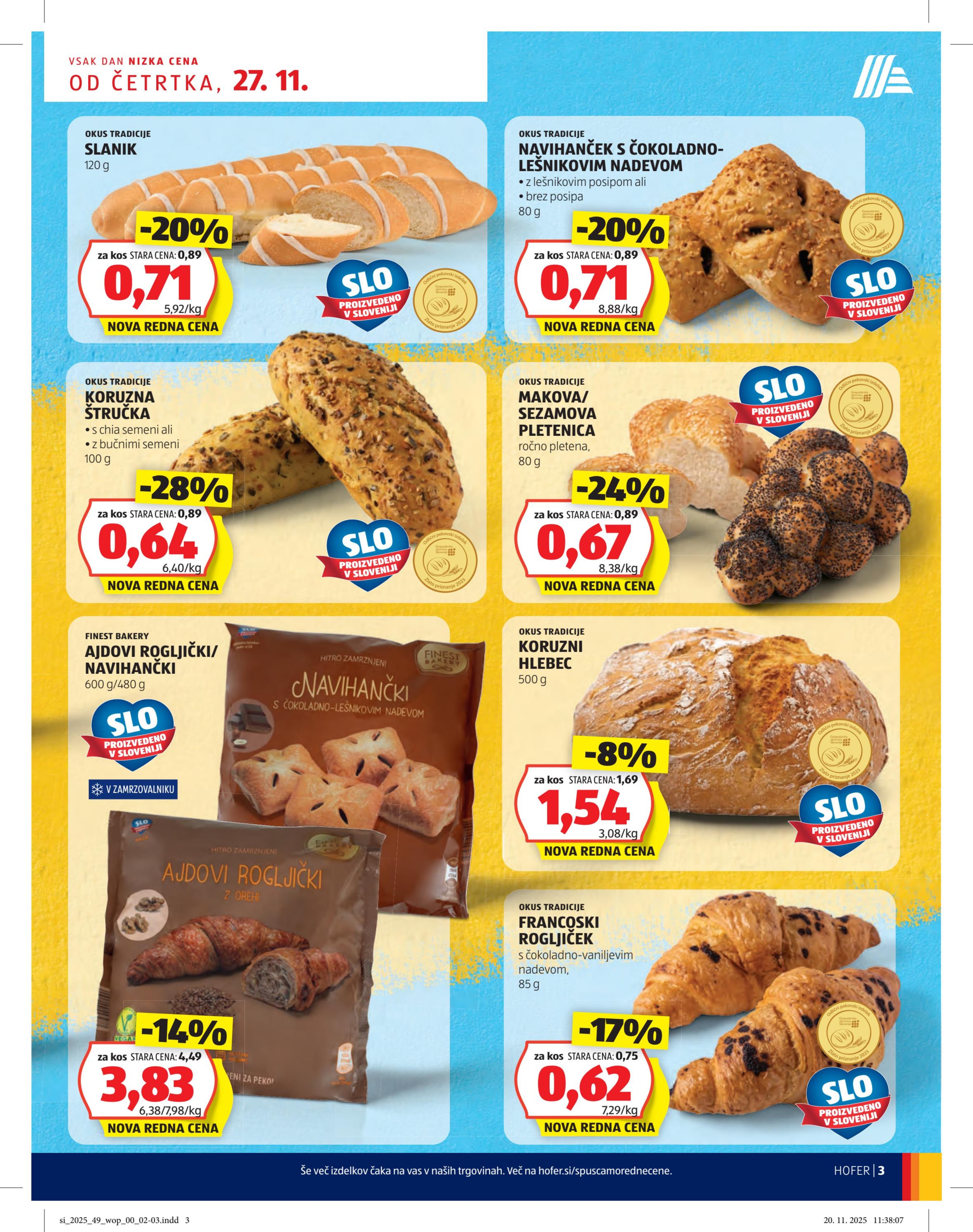 Page from catalog: Več kot fer