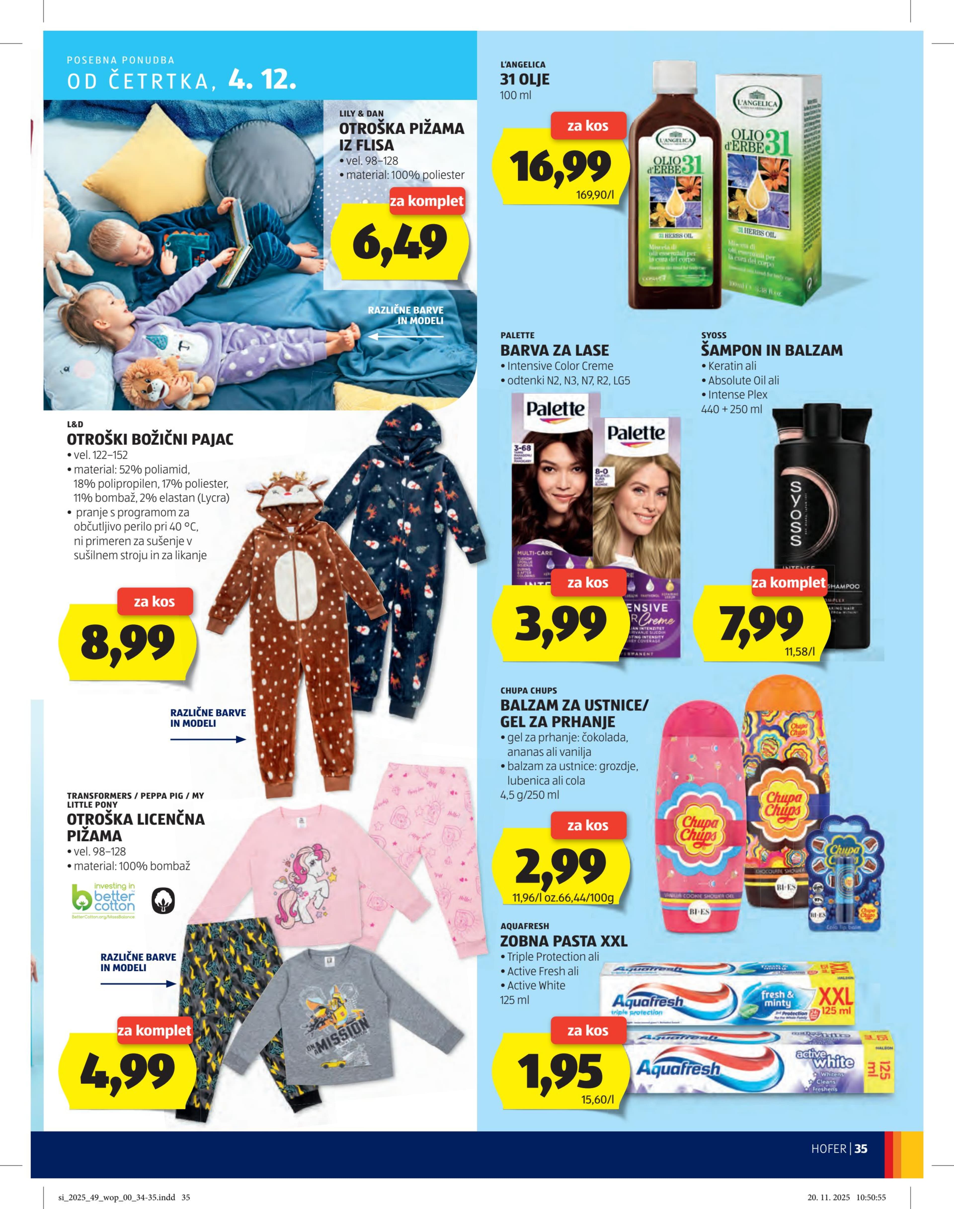 Page from catalog: Več kot fer