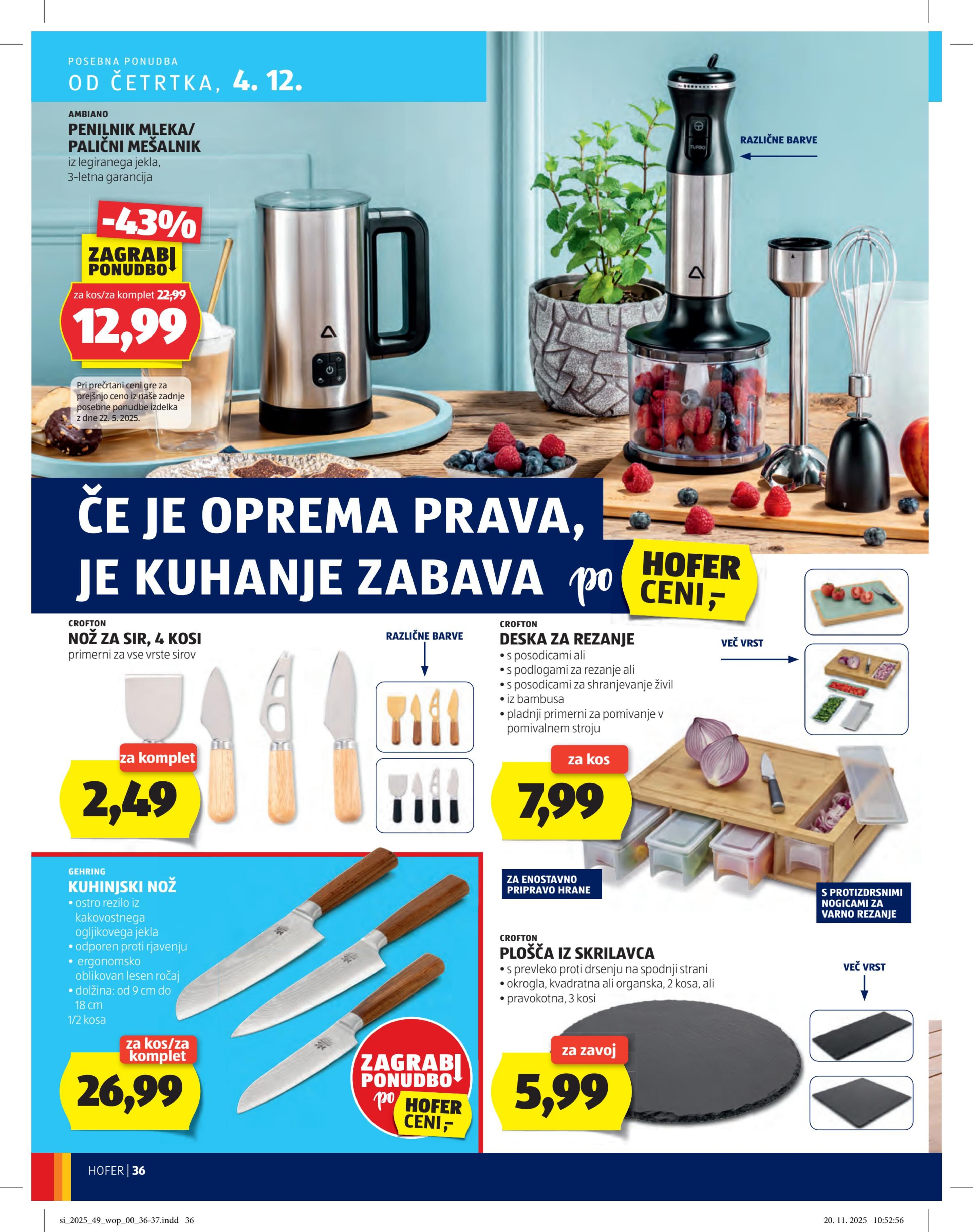 Page from catalog: Več kot fer