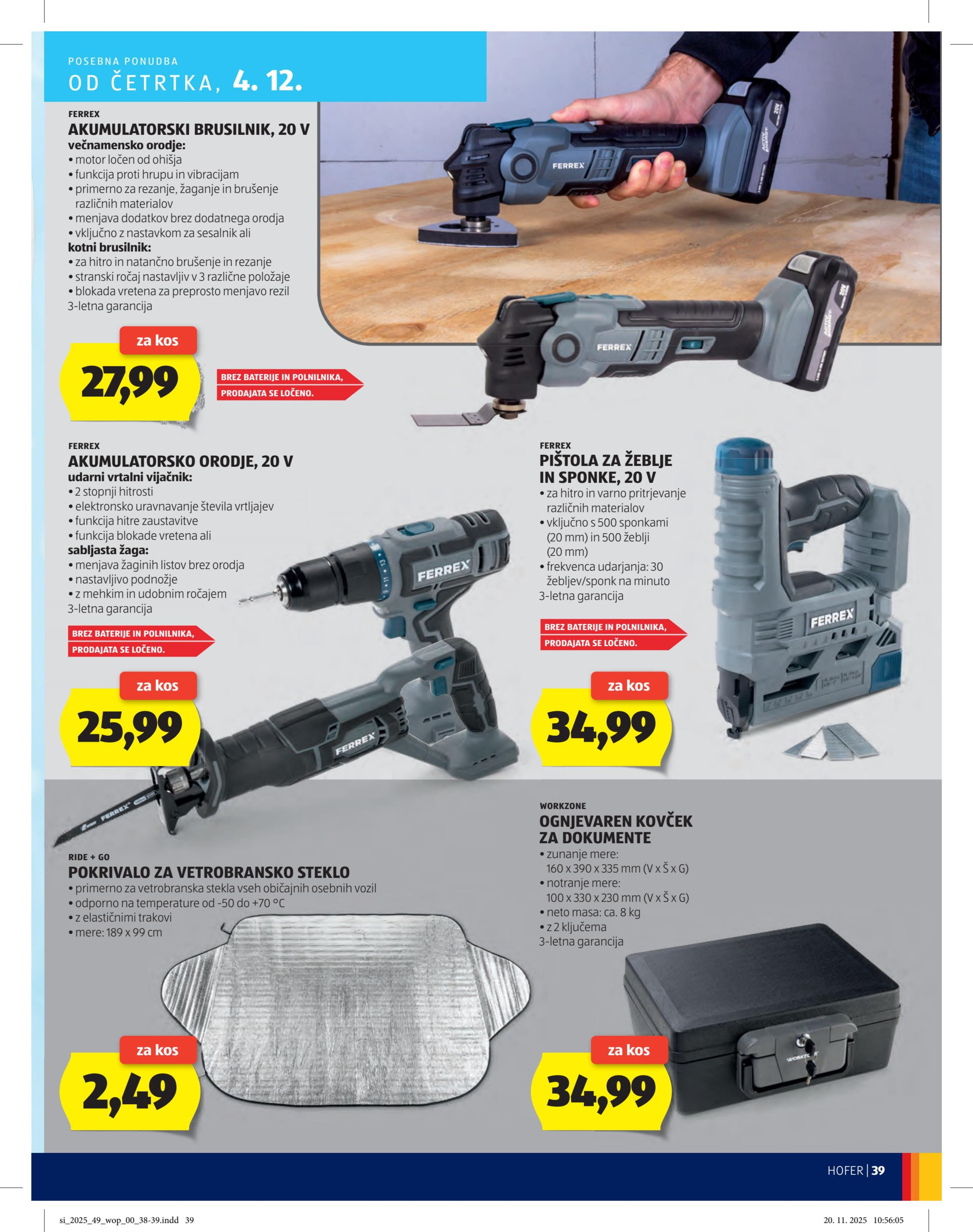 Page from catalog: Več kot fer