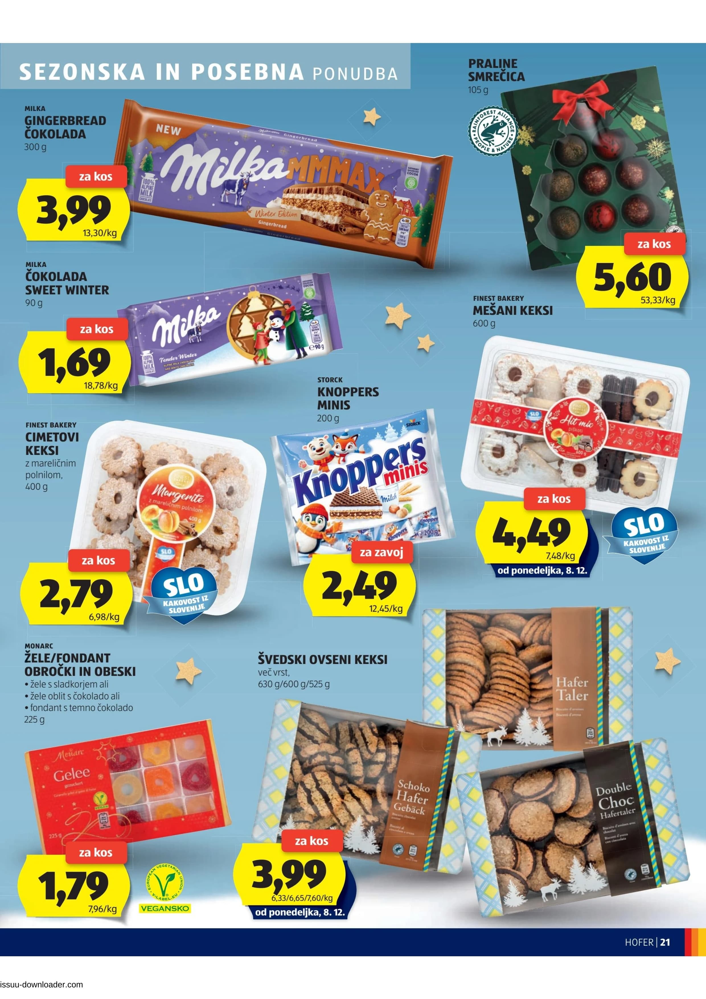 Stran 21. Hofer kataloga - Akcije od 04.12. do 13.12.2025.