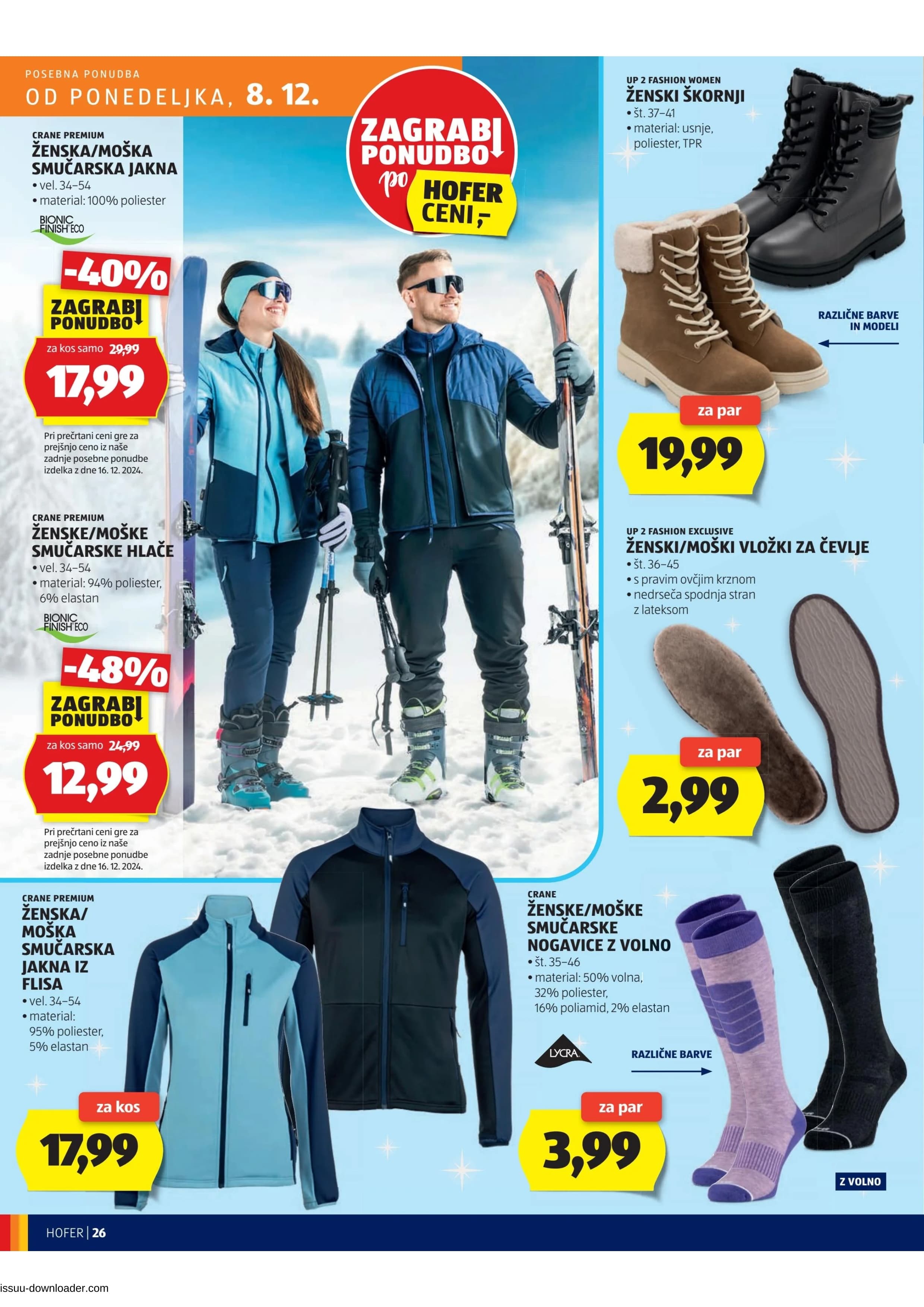 Page from catalog: Več kot fer