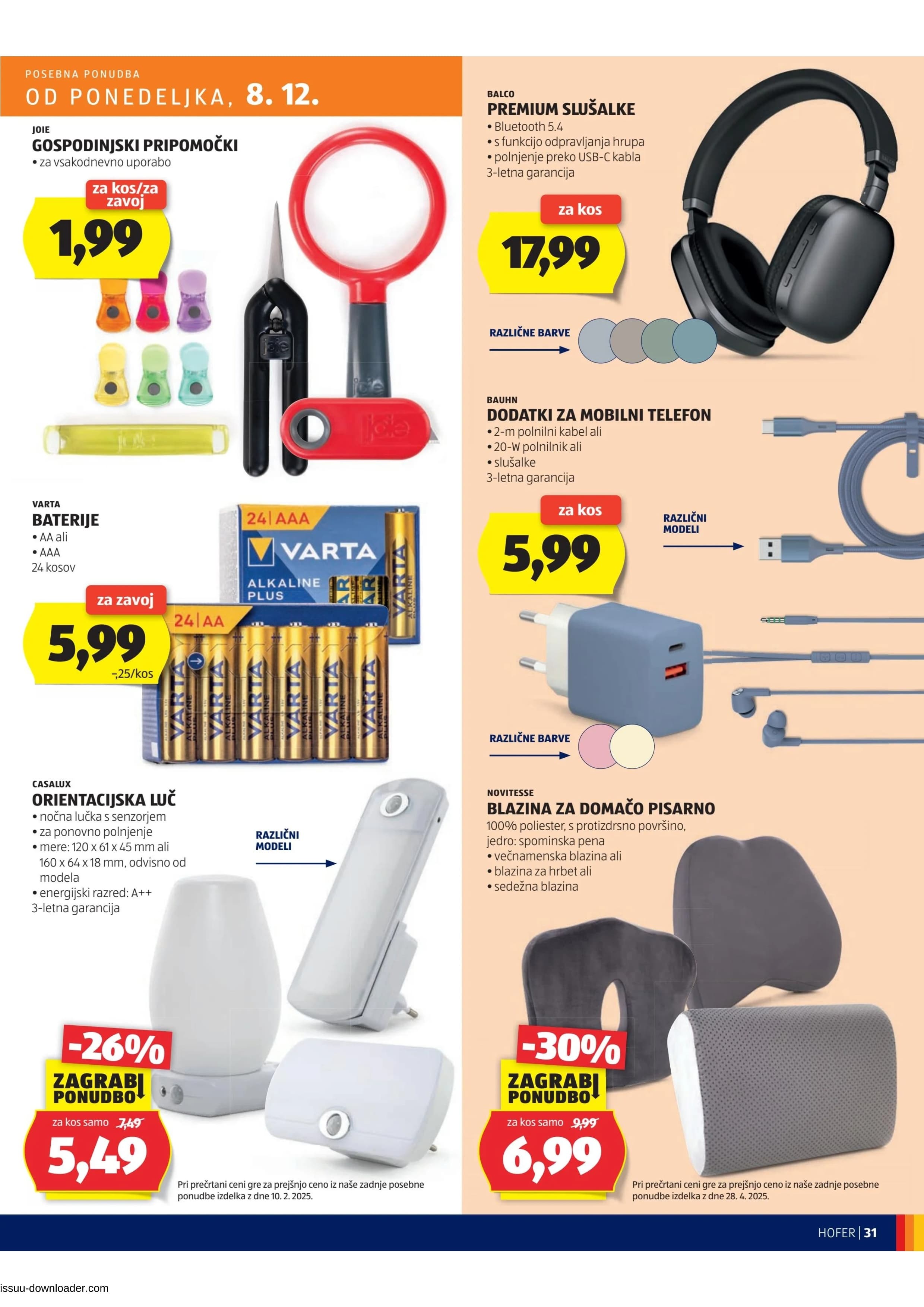 Page from catalog: Več kot fer