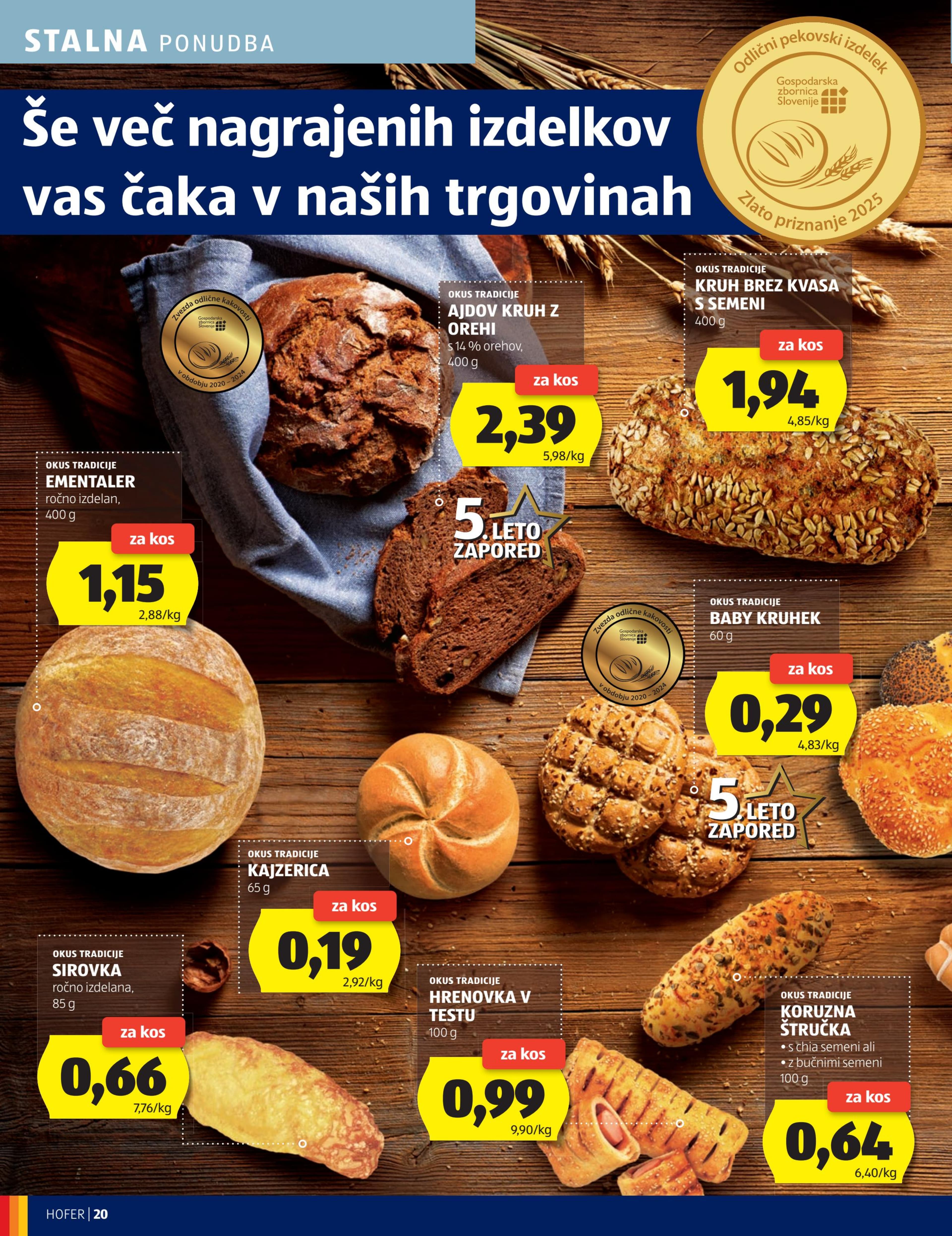 Page from catalog: Več kot fer