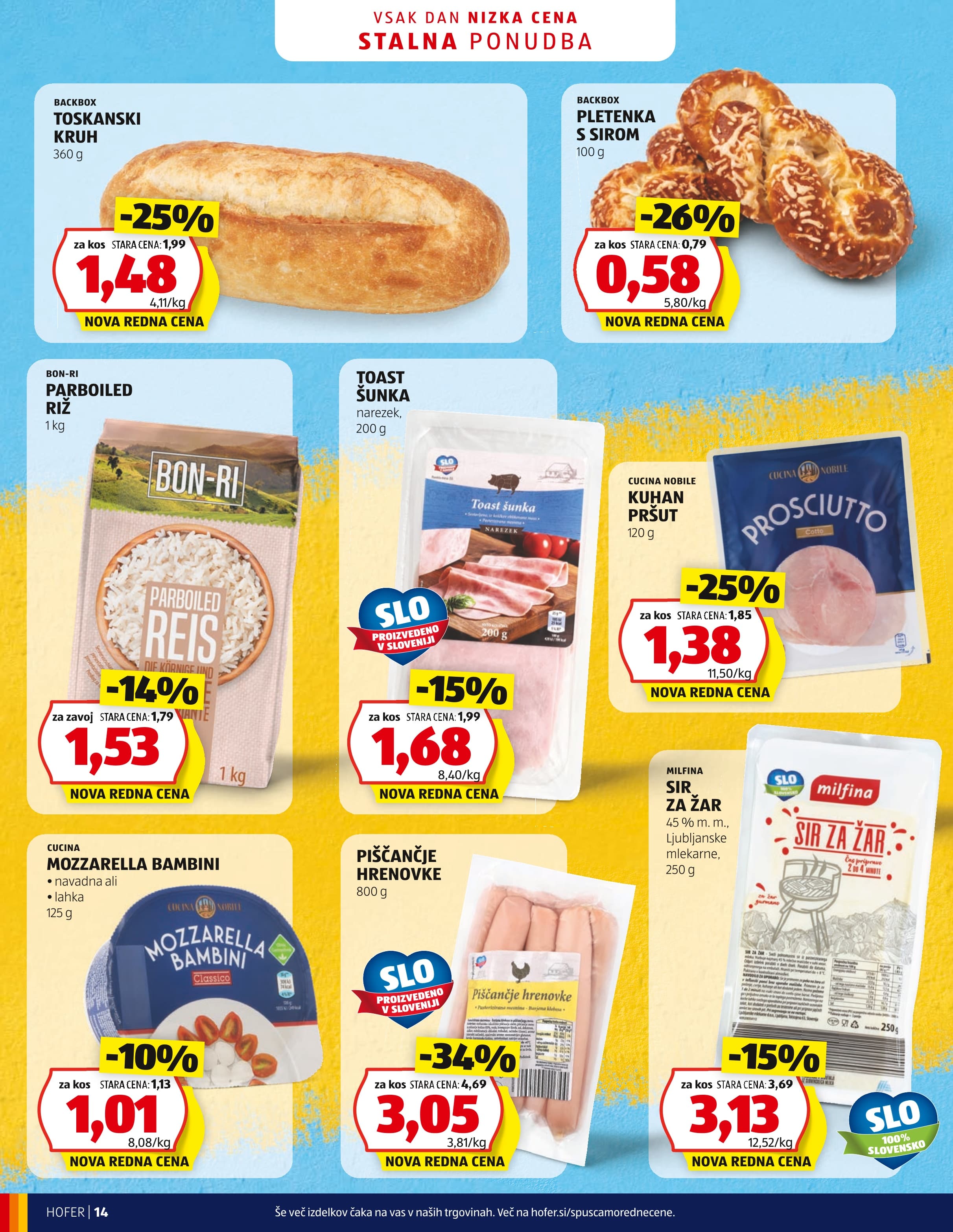 Stran 14. Hofer kataloga - Akcije od 23.12. do 03.01.2026.