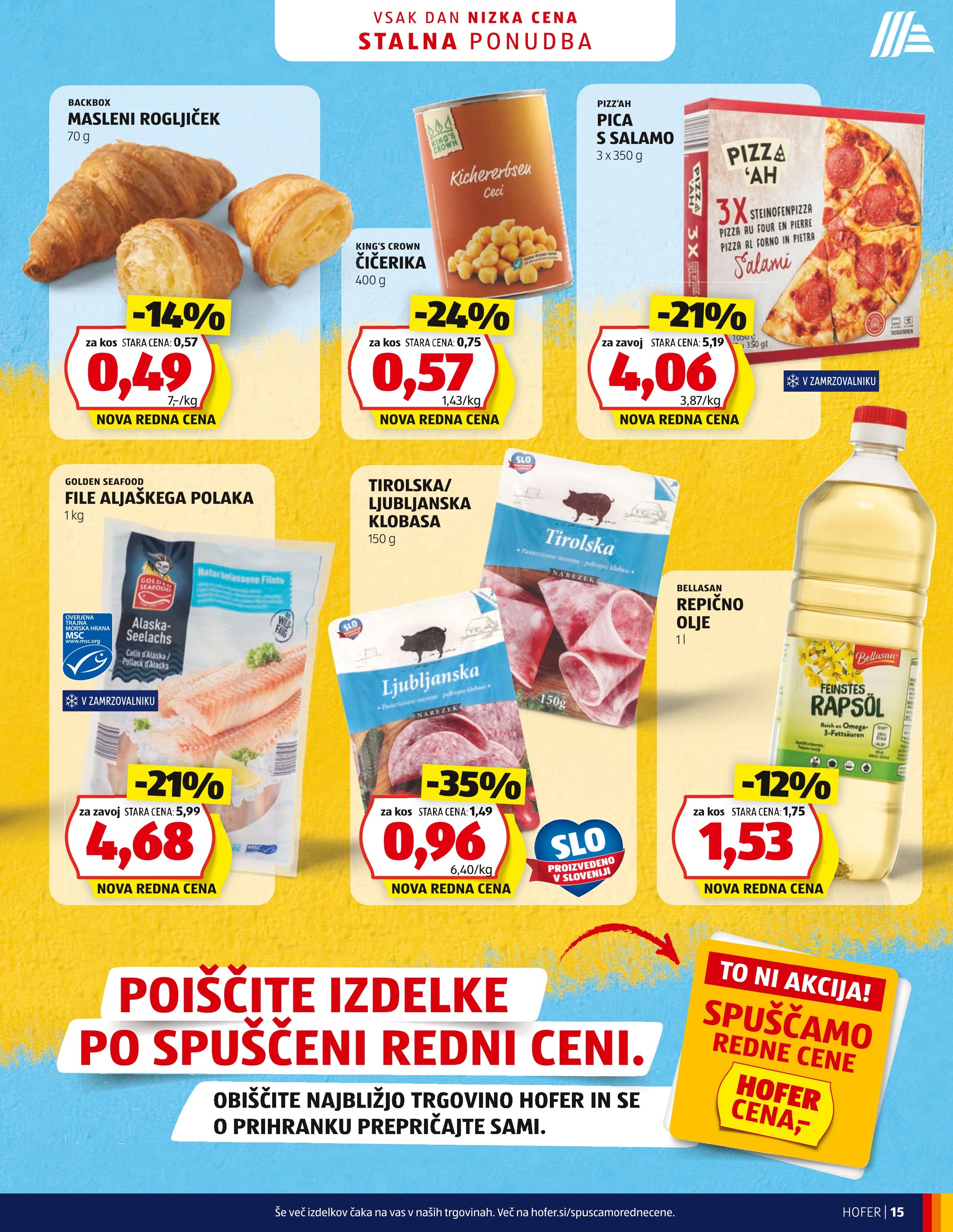 Stran 15. Hofer kataloga - Akcije od 23.12. do 03.01.2026.