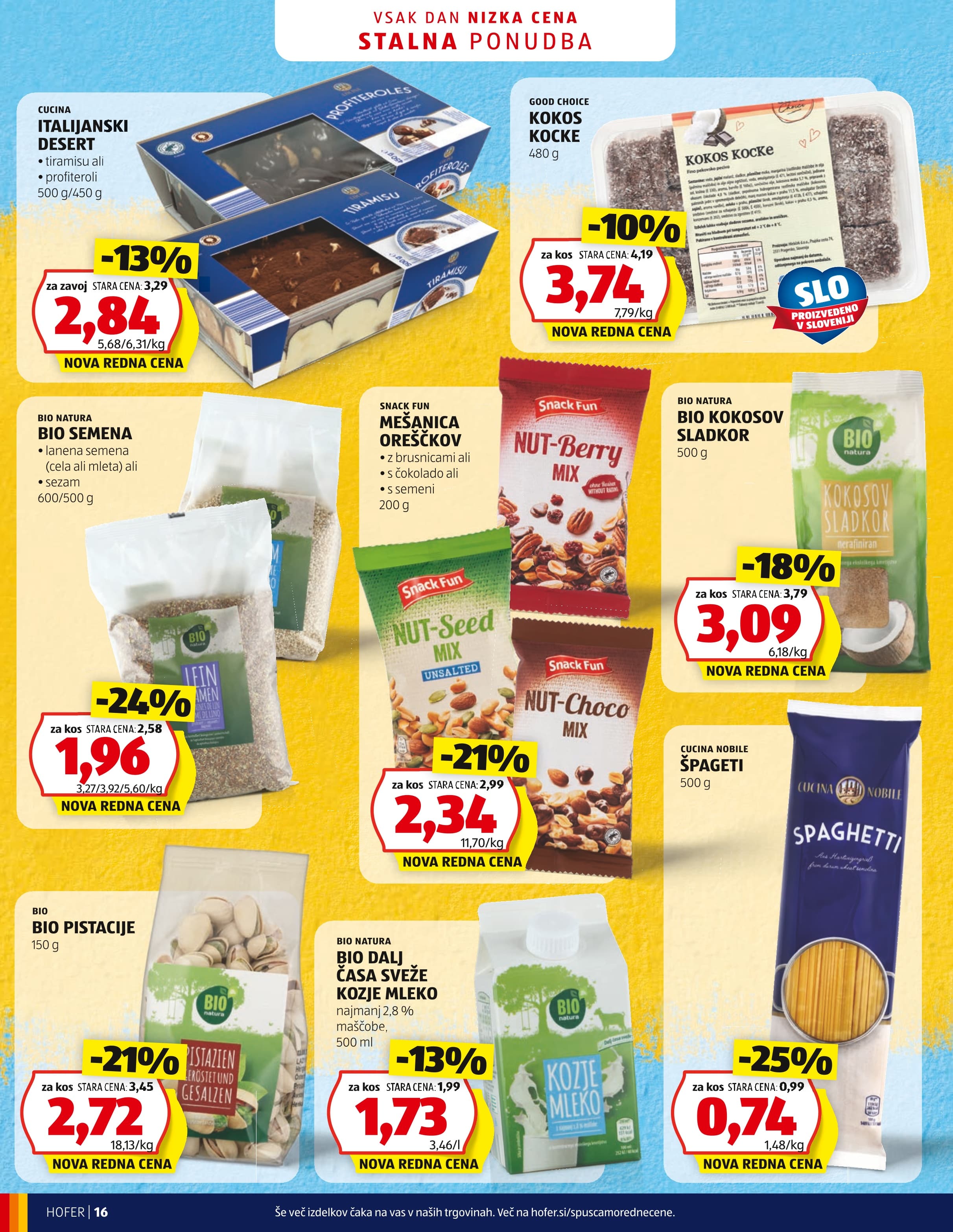 Stran 16. Hofer kataloga - Akcije od 23.12. do 03.01.2026.