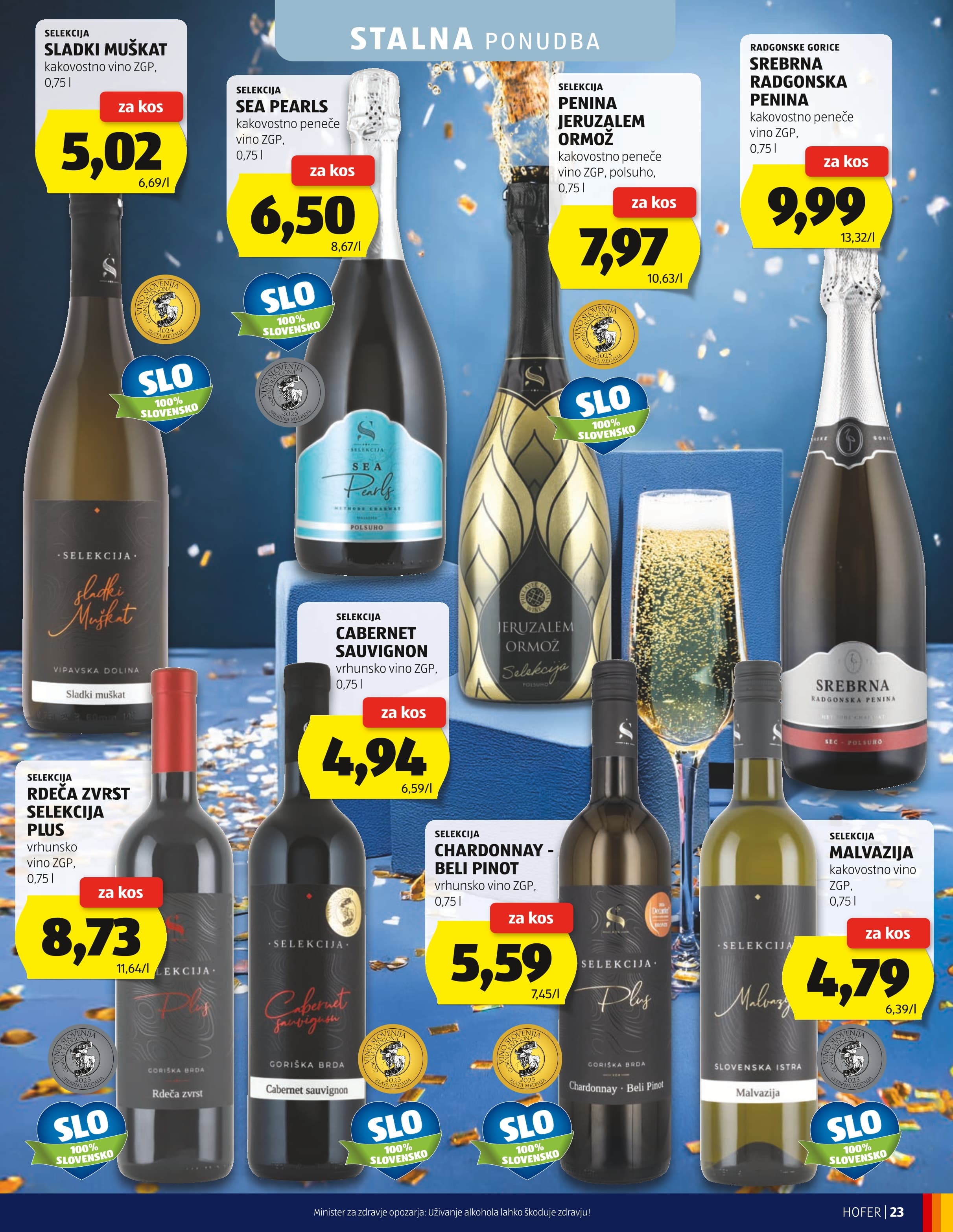 Stran 23. Hofer kataloga - Akcije od 23.12. do 03.01.2026.