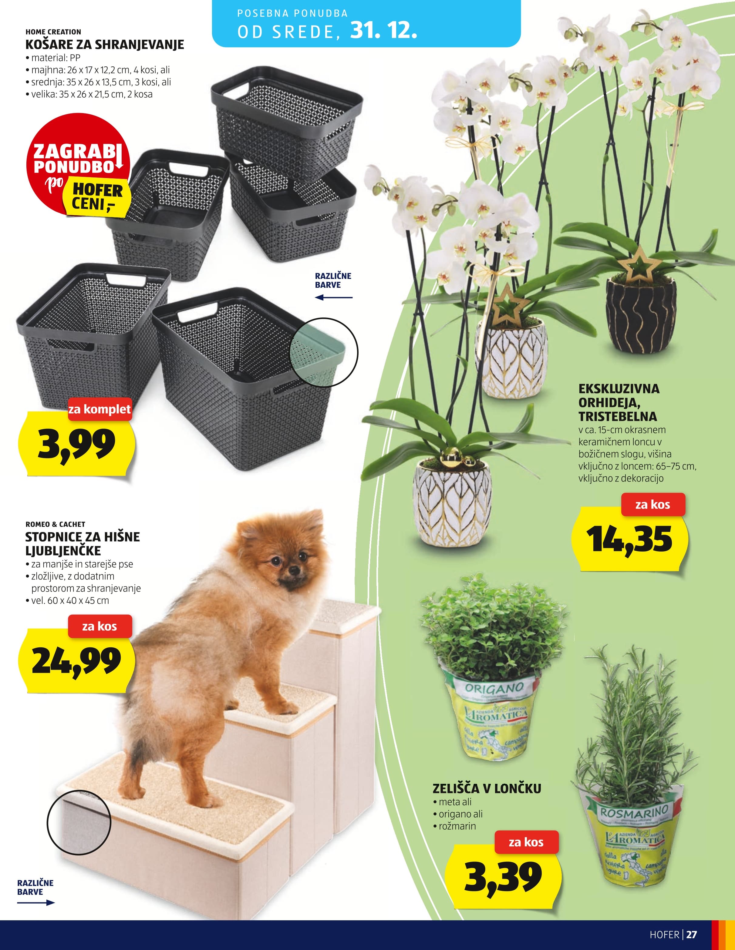 Stran 27. Hofer kataloga - Akcije od 23.12. do 03.01.2026.