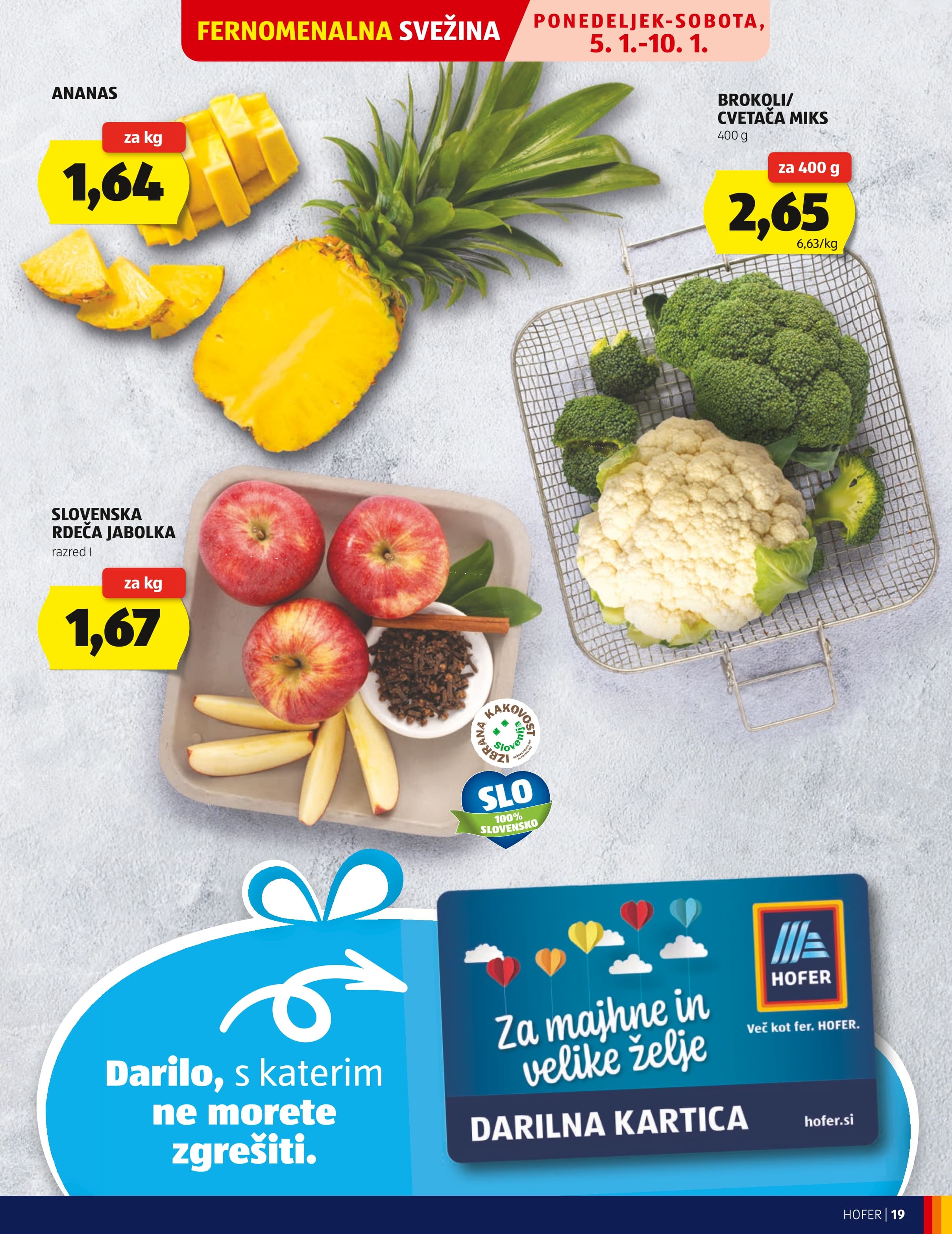 Stran 19. Hofer kataloga - od 30.12. do 10.01.2026.