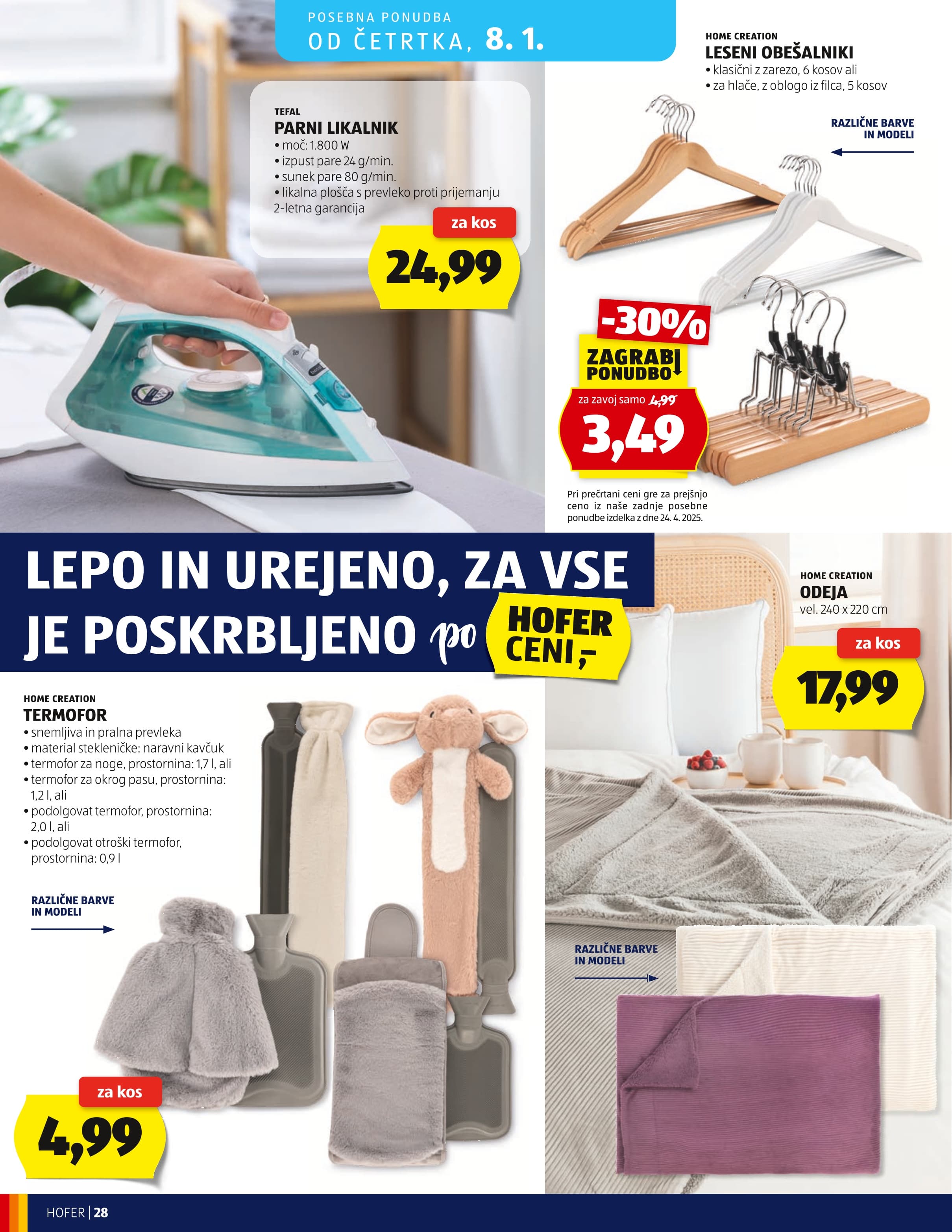 Stran 28. Hofer kataloga - od 30.12. do 10.01.2026.