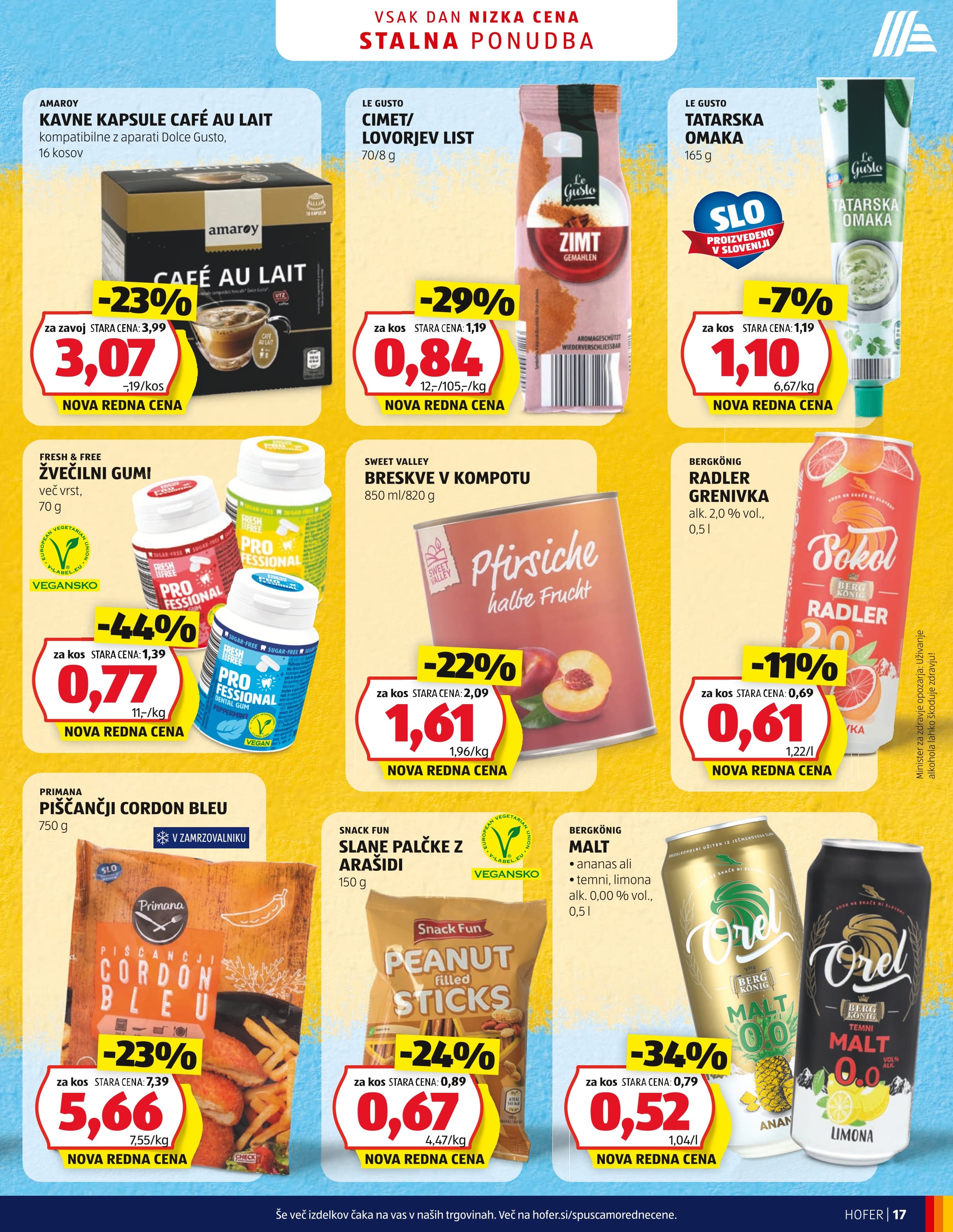Stran 17. Hofer kataloga - Akcijska ponudba