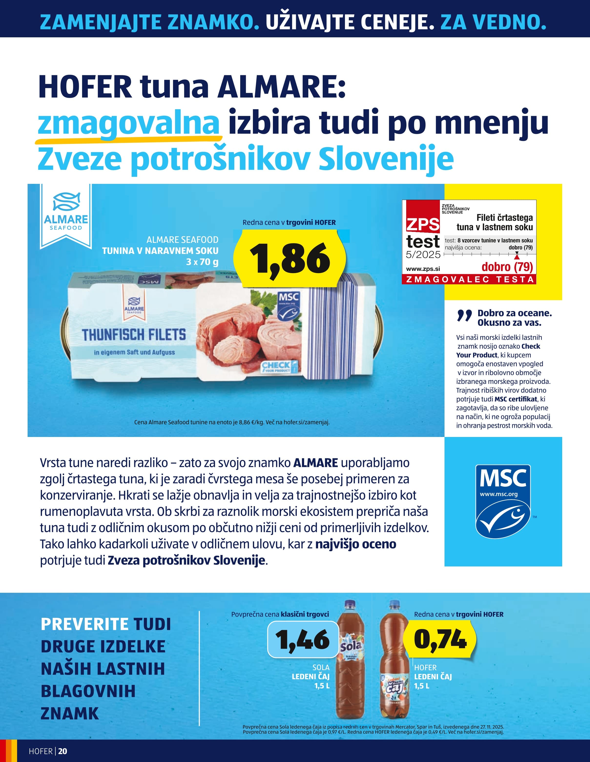 Stran 20. Hofer kataloga - Akcijska ponudba