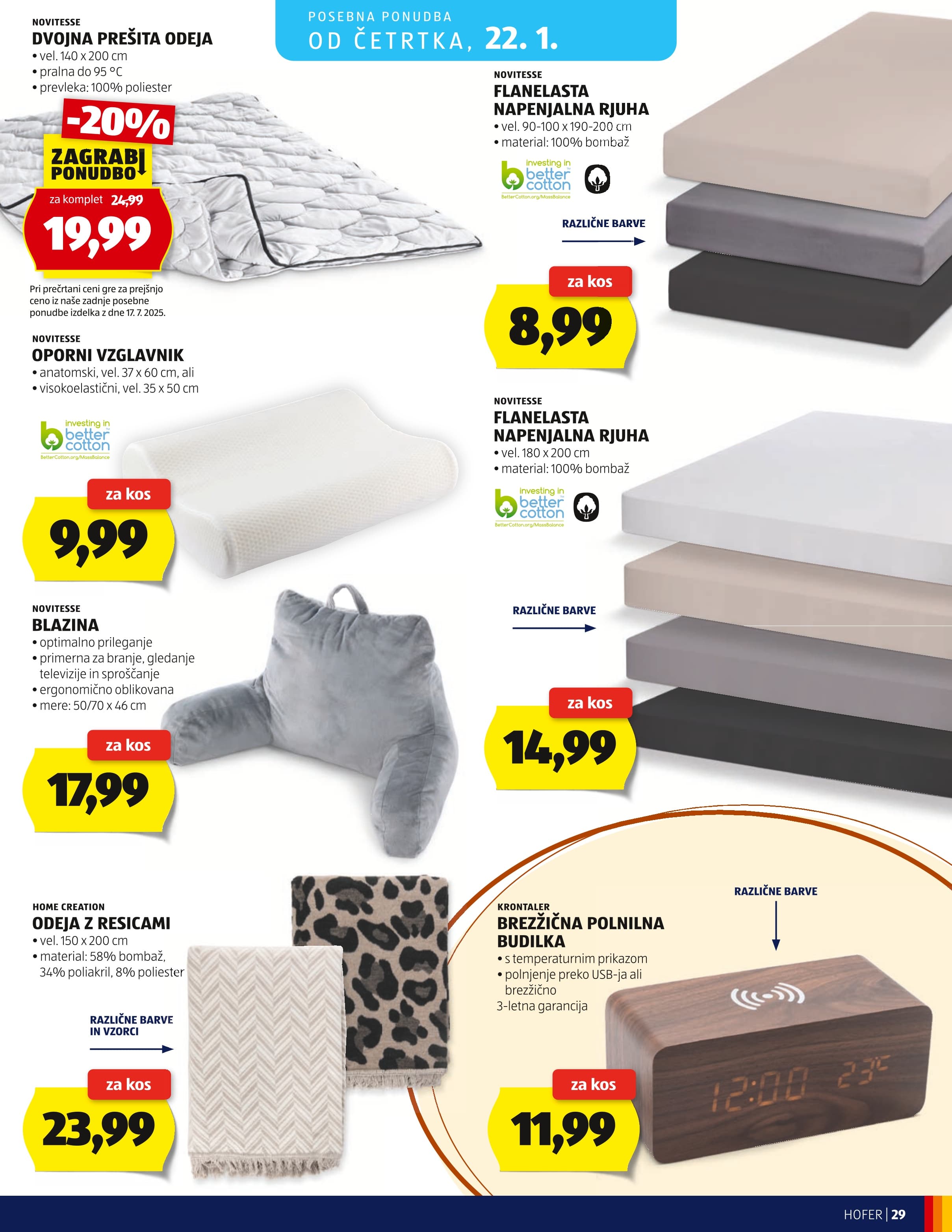 Stran 29. Hofer kataloga - Akcijska ponudba