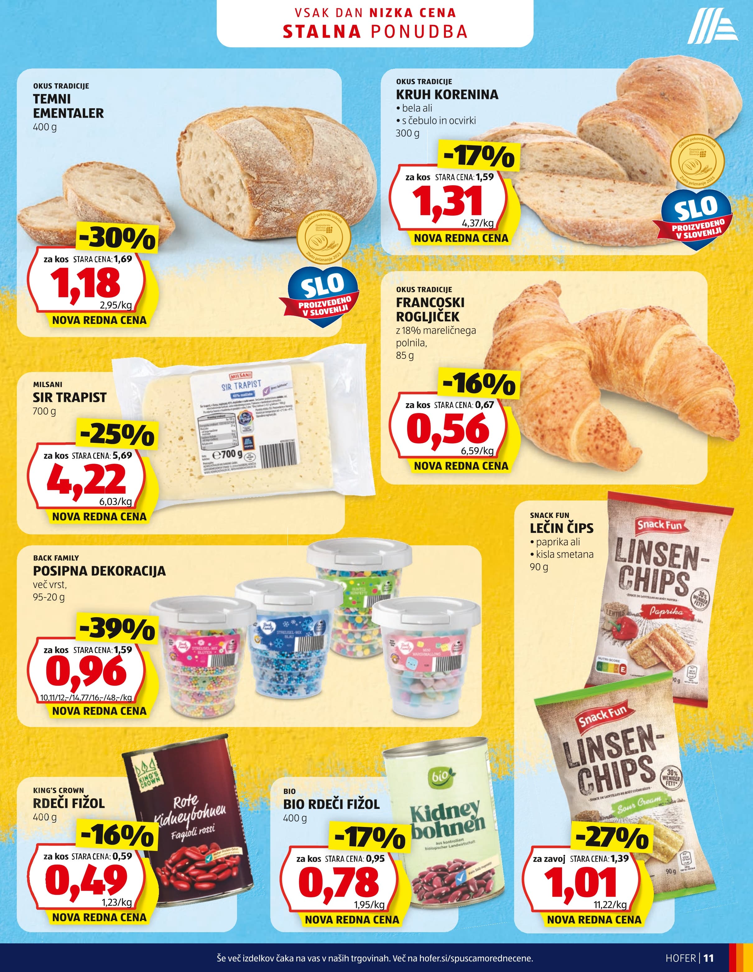 Stran 11. Hofer kataloga - Akcijska ponudba