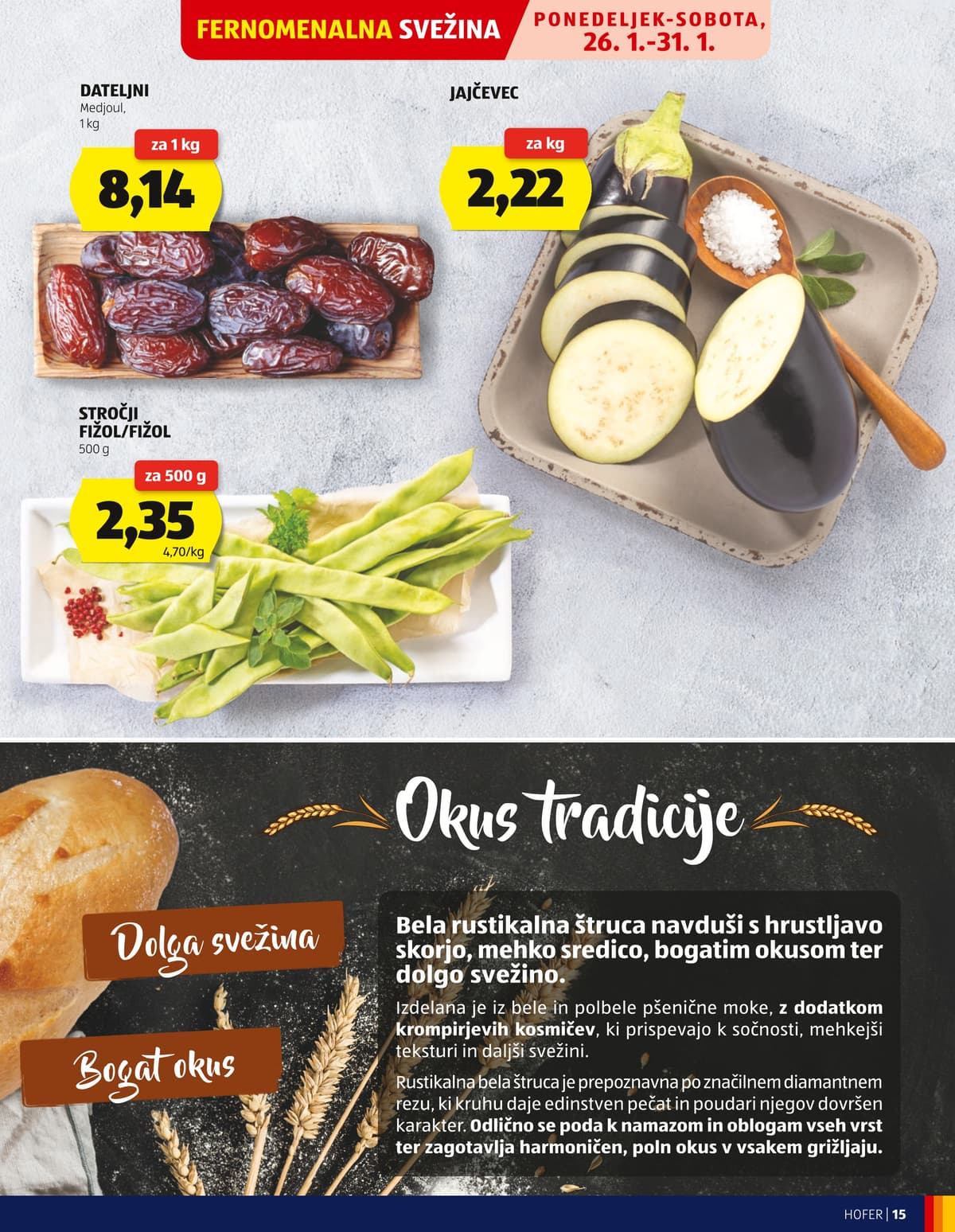 Stran 15. Hofer kataloga - Akcijska ponudba od 14.02.2026.
