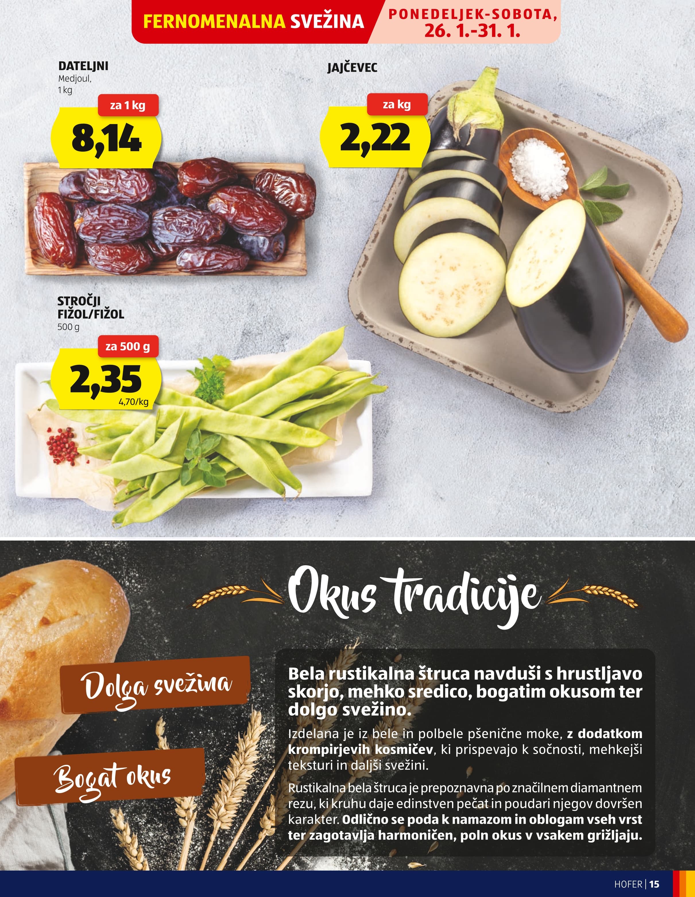 Stran 15. Hofer kataloga - Akcijska ponudba