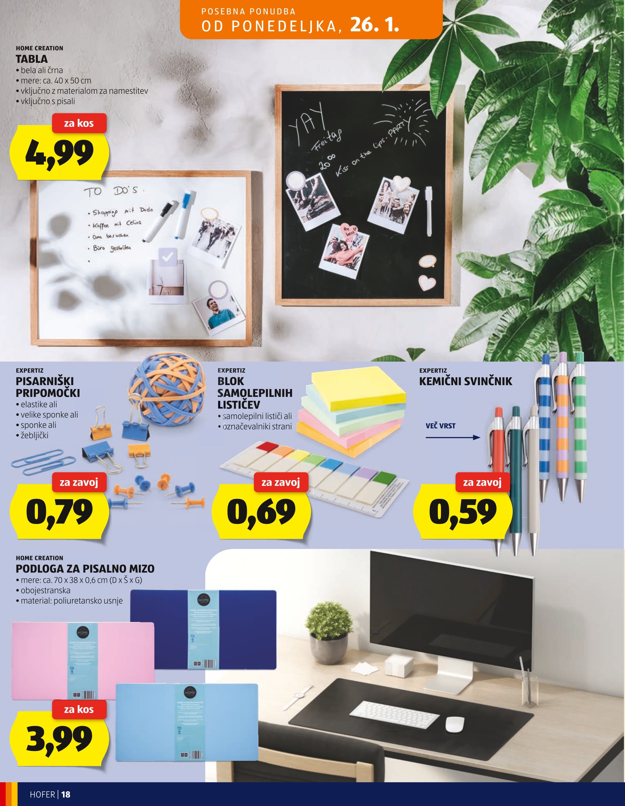Stran 18. Hofer kataloga - Akcijska ponudba