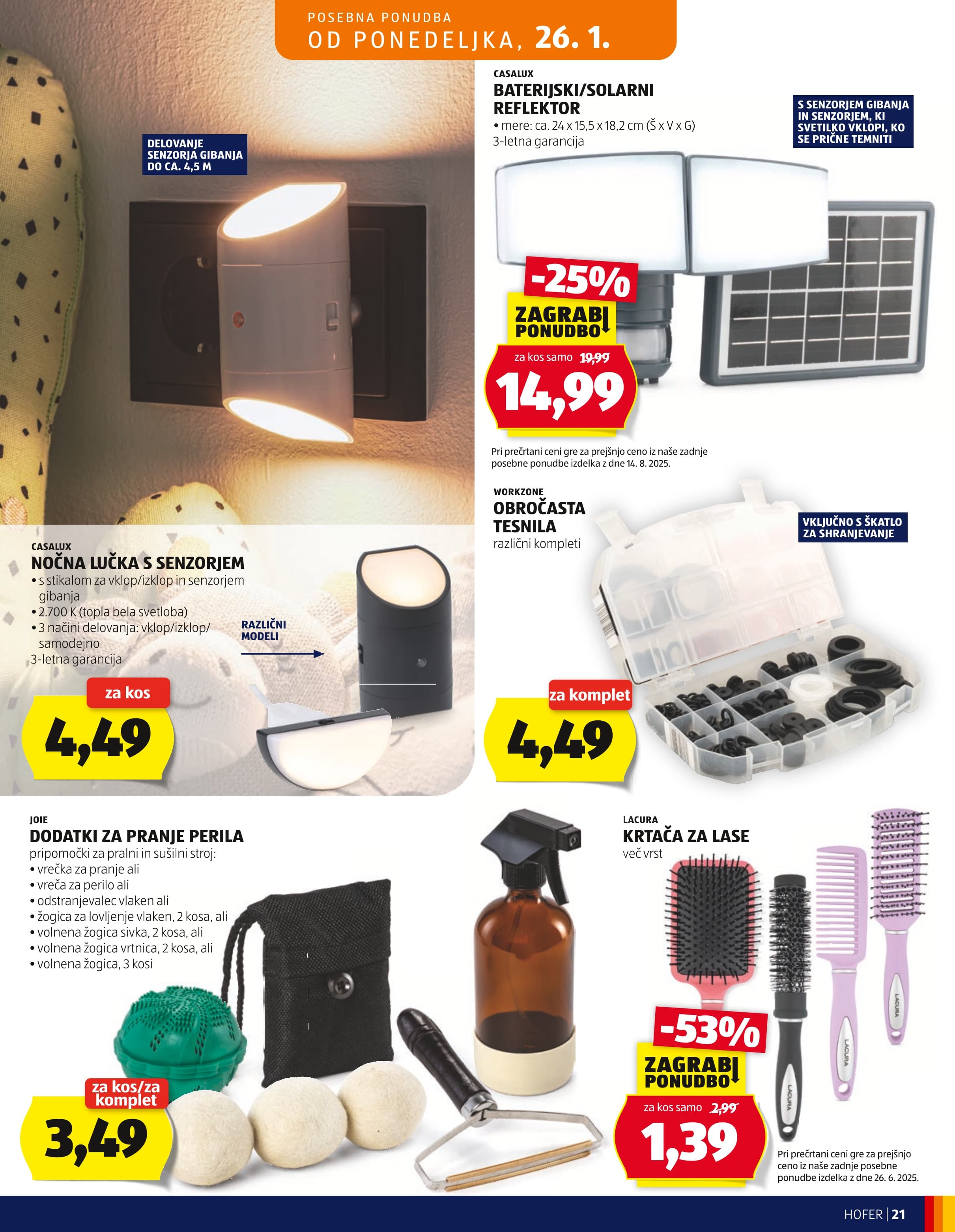 Stran 21. Hofer kataloga - Akcijska ponudba