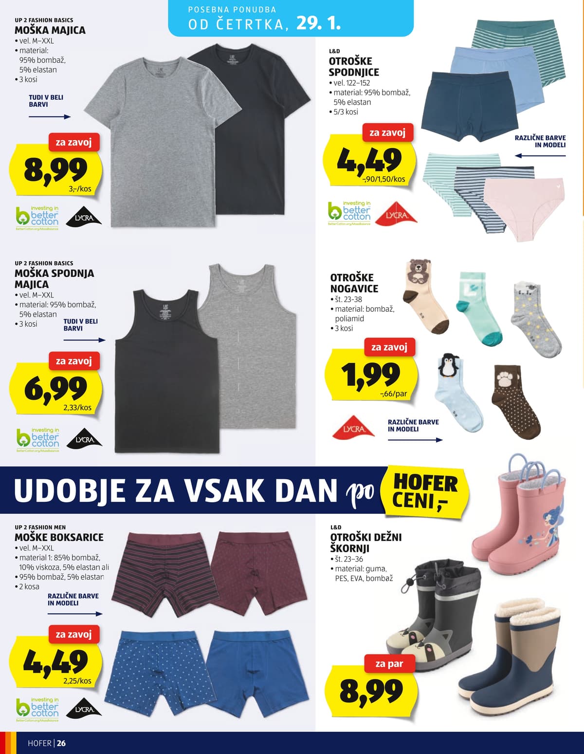 Stran 26. Hofer kataloga - Akcijska ponudba od 14.02.2026.