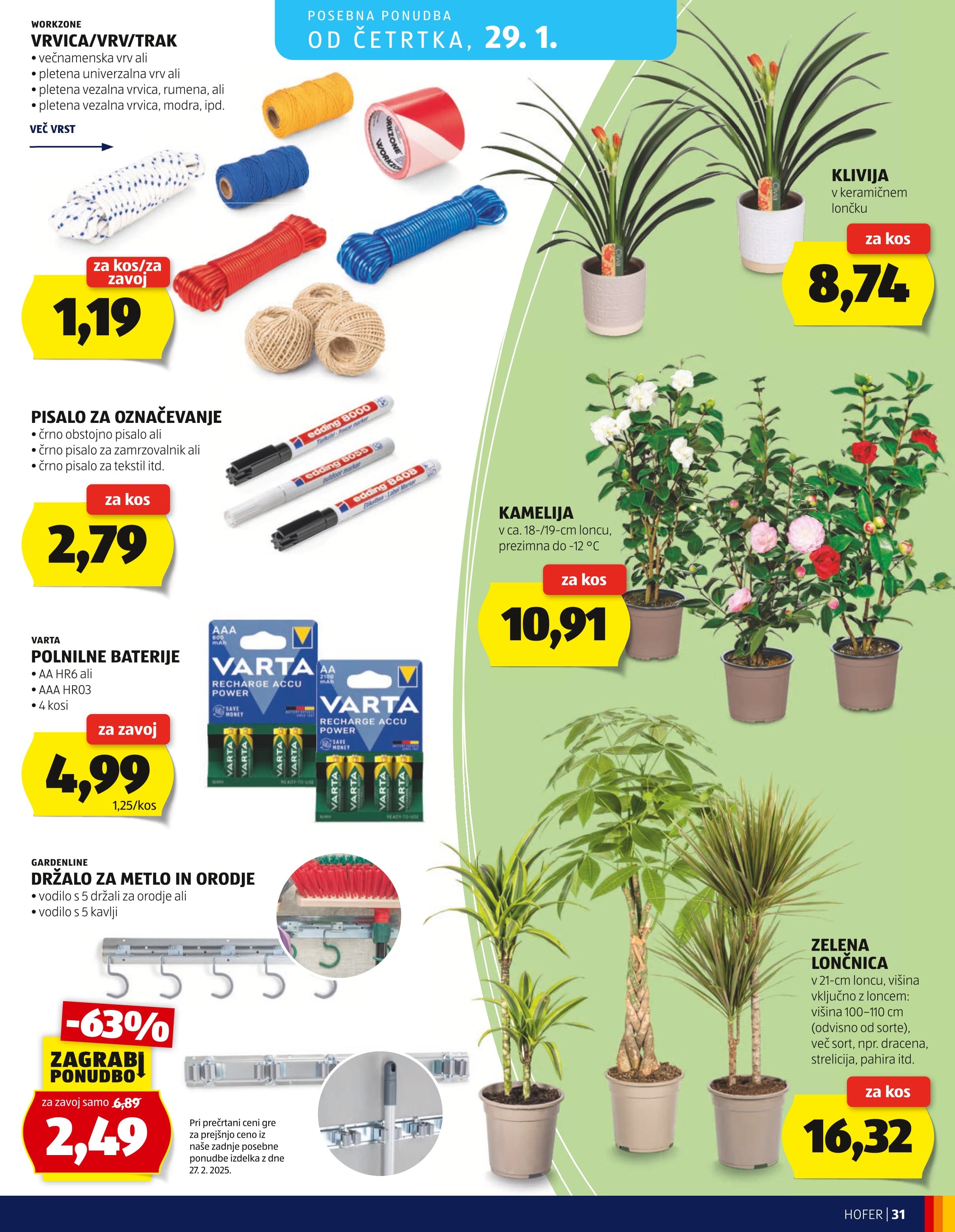 Stran 31. Hofer kataloga - Akcijska ponudba