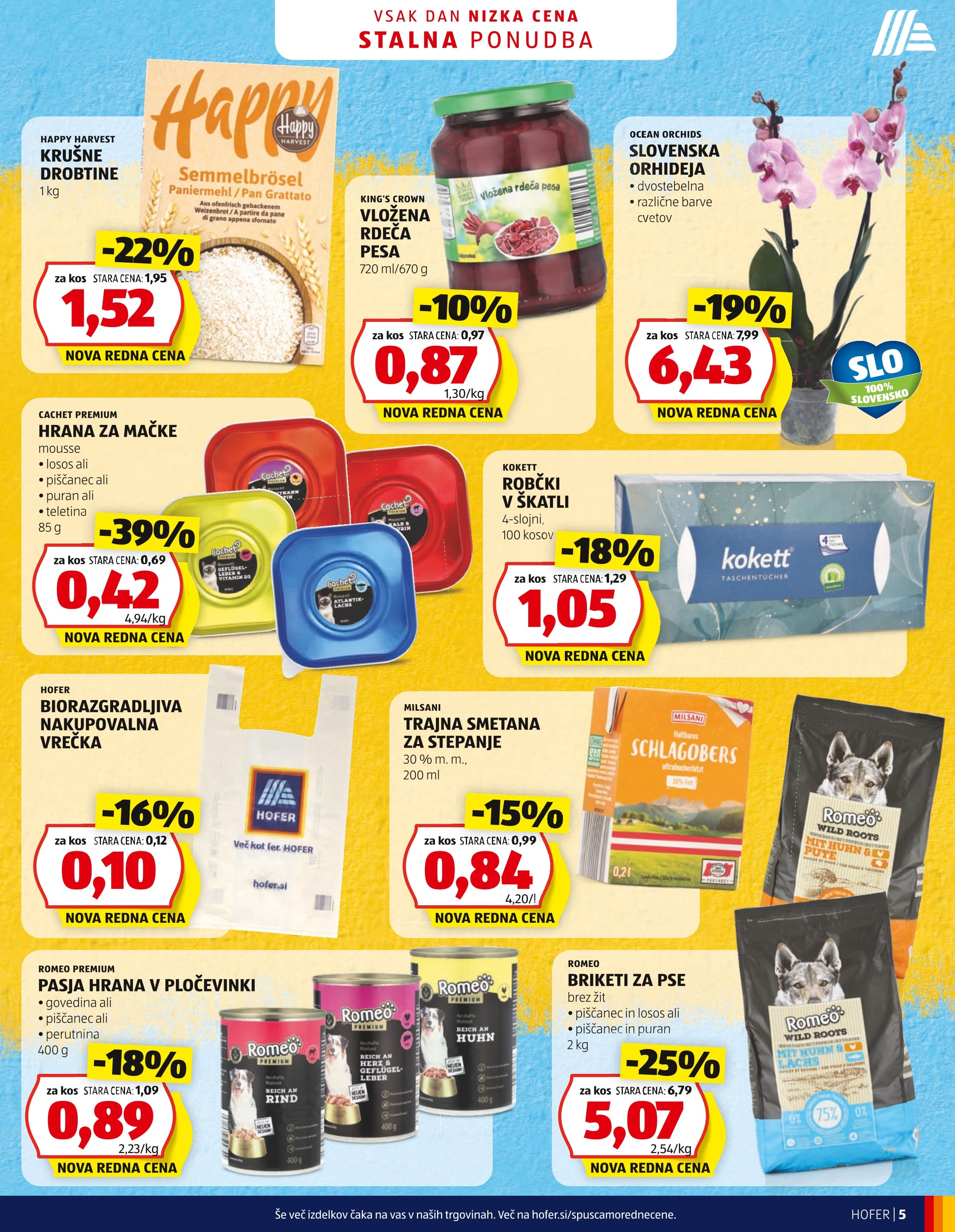 Stran 5. Hofer kataloga - Akcijska ponudba