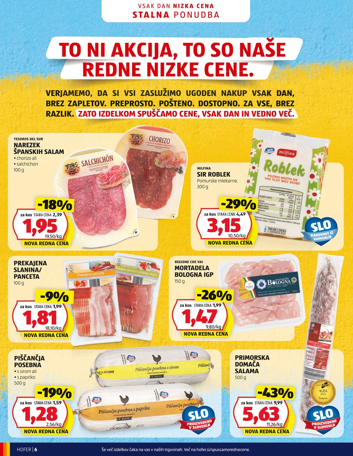 Stran 6. Hofer kataloga - Akcijska ponudba od 14.02.2026.