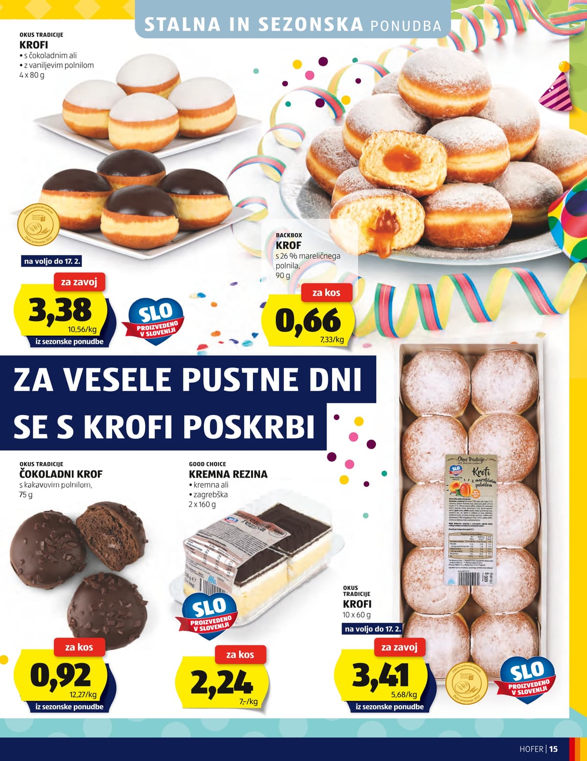 Stran 15. Hofer kataloga - Akcijska Ponudba od 14.02.2026.