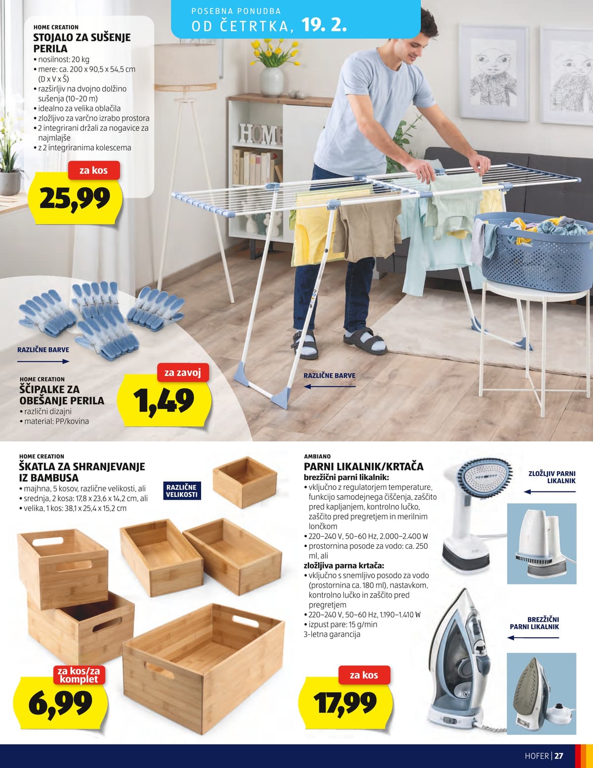 Stran 27. Hofer kataloga - Akcijska Ponudba od 14.02.2026.