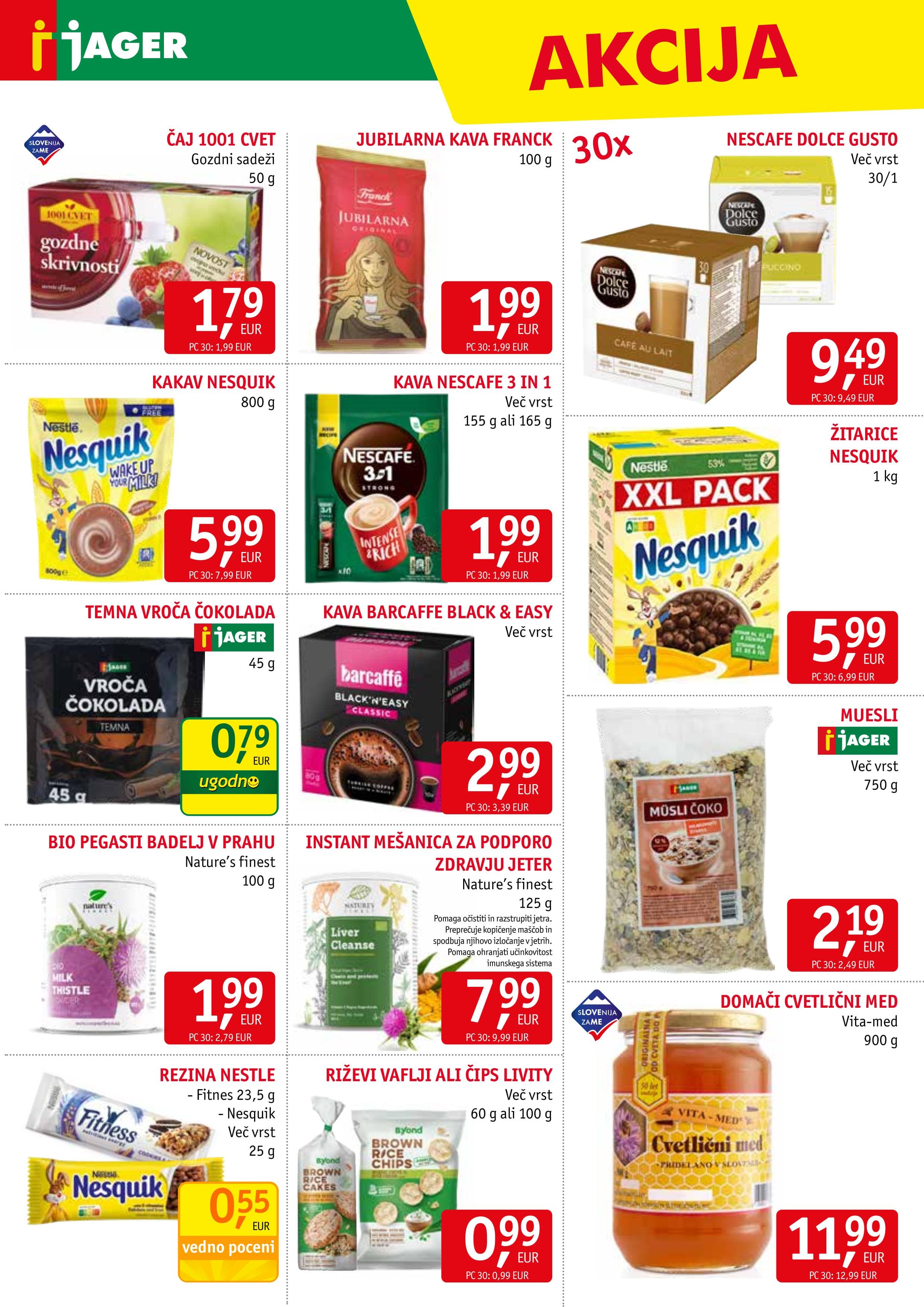 Page from catalog: Živila