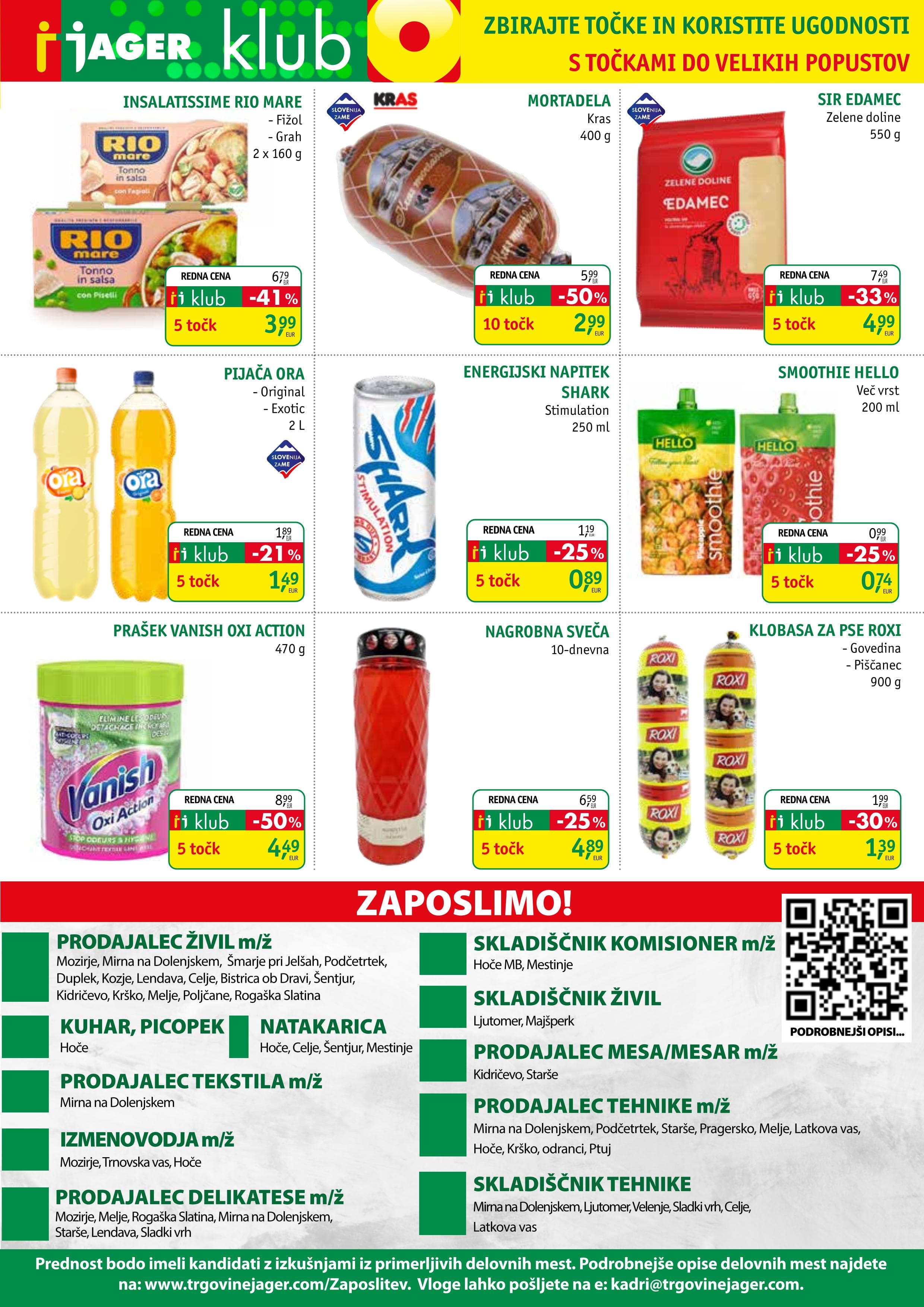 Page from catalog: Živila