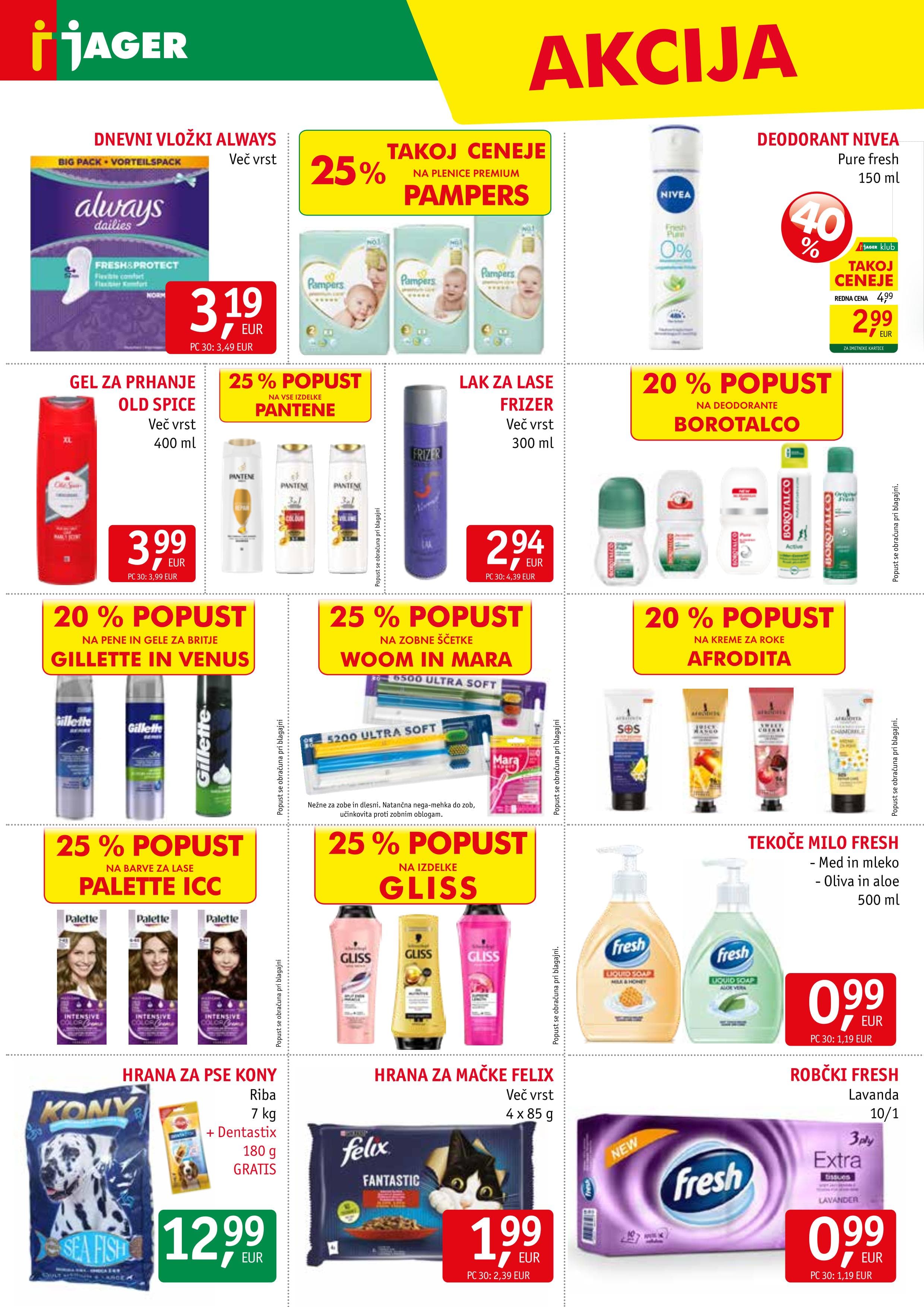Page from catalog: Živila