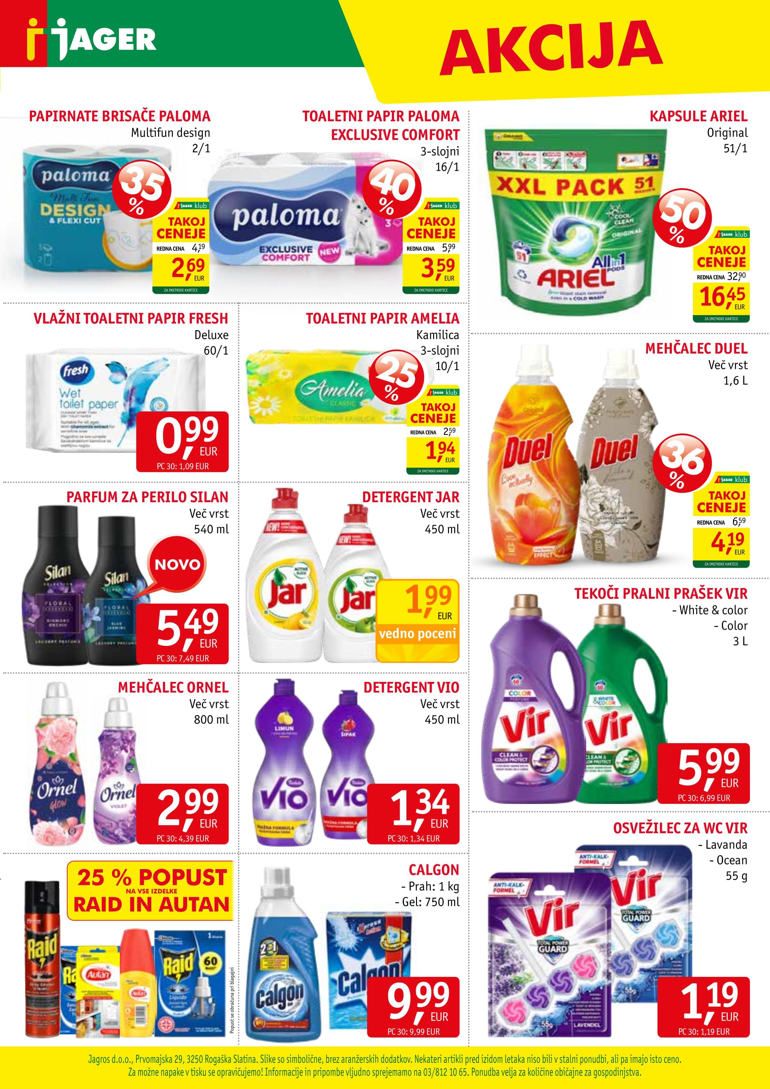 Page from catalog: Živila